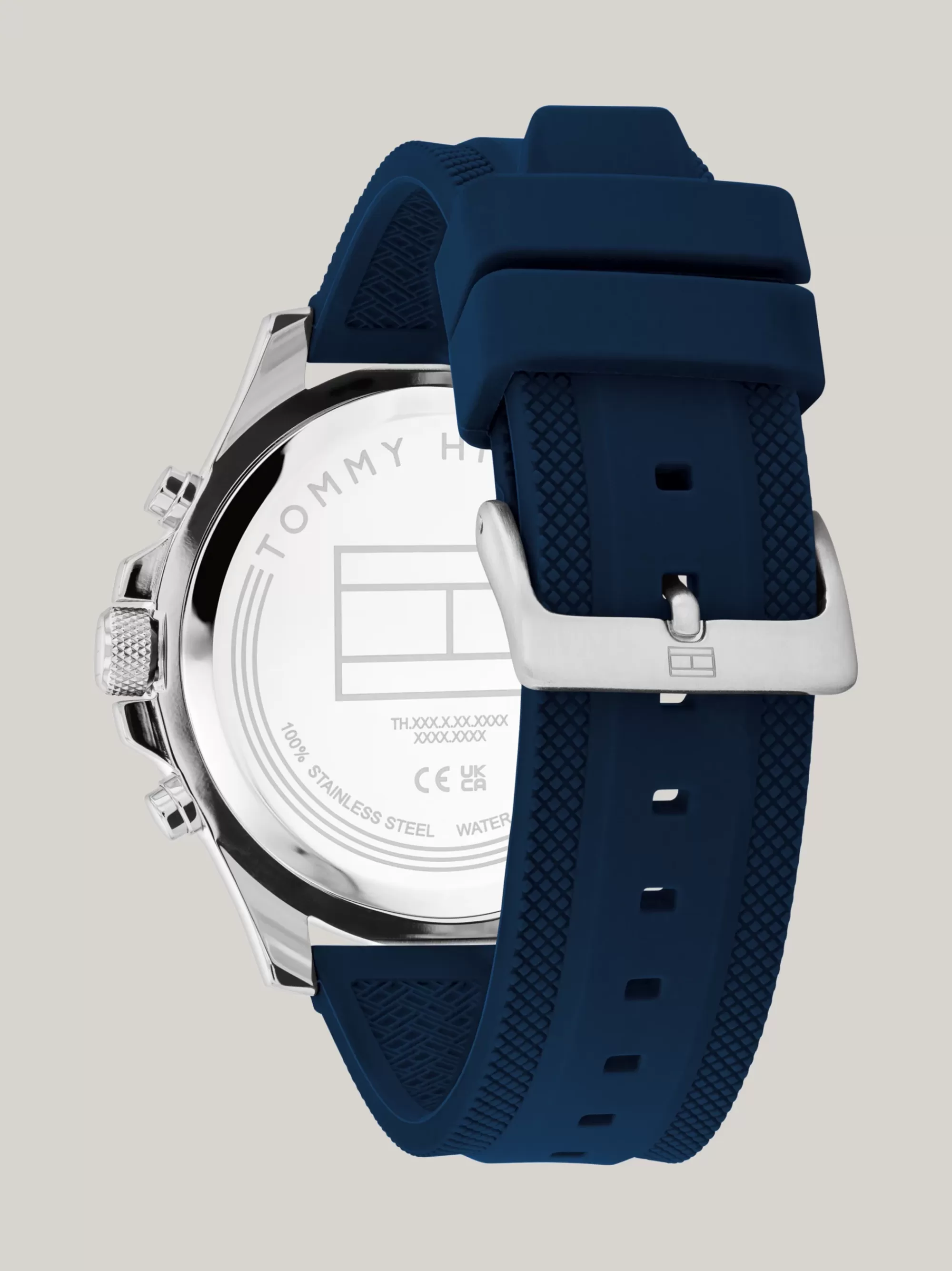 Horloges*Tommy Hilfiger Sporthorloge Met Blauwe Wijzerplaat BLUE