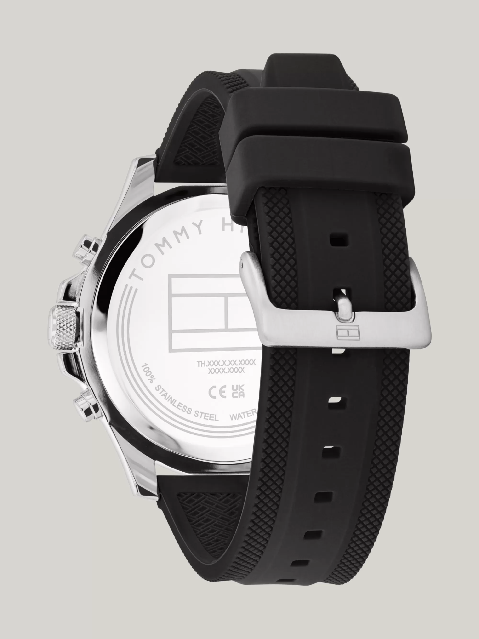 Horloges*Tommy Hilfiger Sporthorloge Met Zwarte Wijzerplaat BLACK