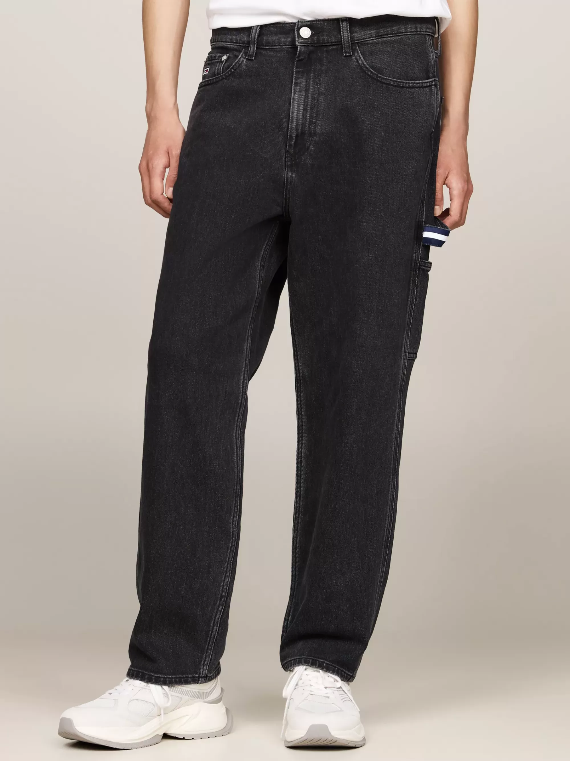Jeans*Tommy Hilfiger Straight Carpenter Skate-jeans DENIM BLACK
