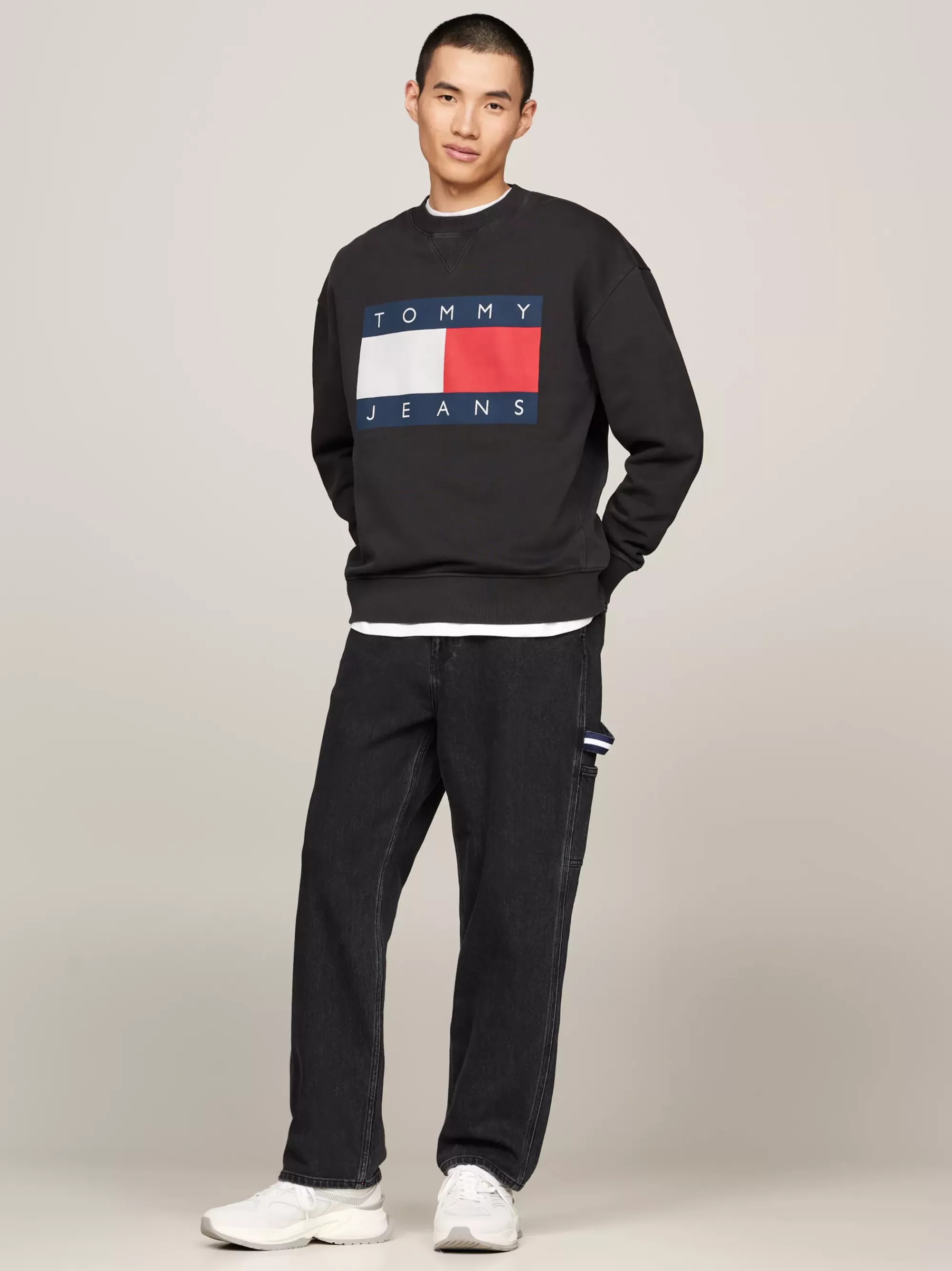 Jeans*Tommy Hilfiger Straight Carpenter Skate-jeans DENIM BLACK