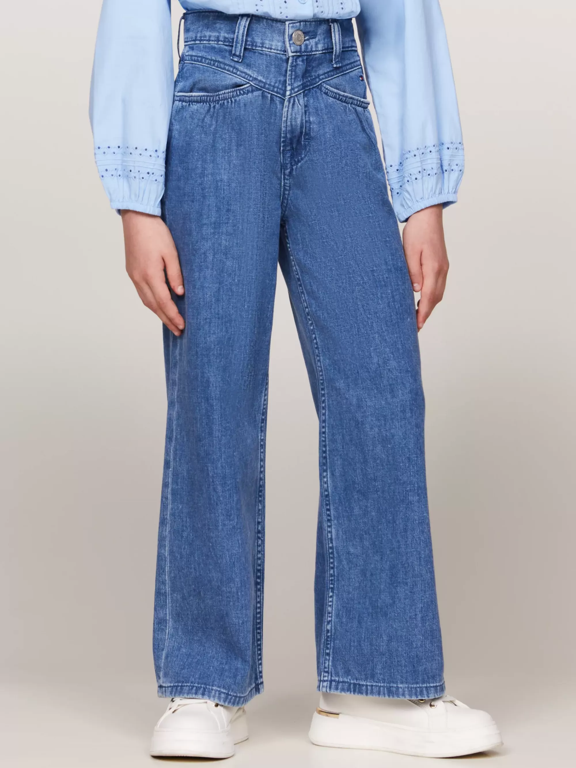 Jeans*Tommy Hilfiger Straight Jeans Met Wijde Fit En Juktaille LTWEIGHTDENIM