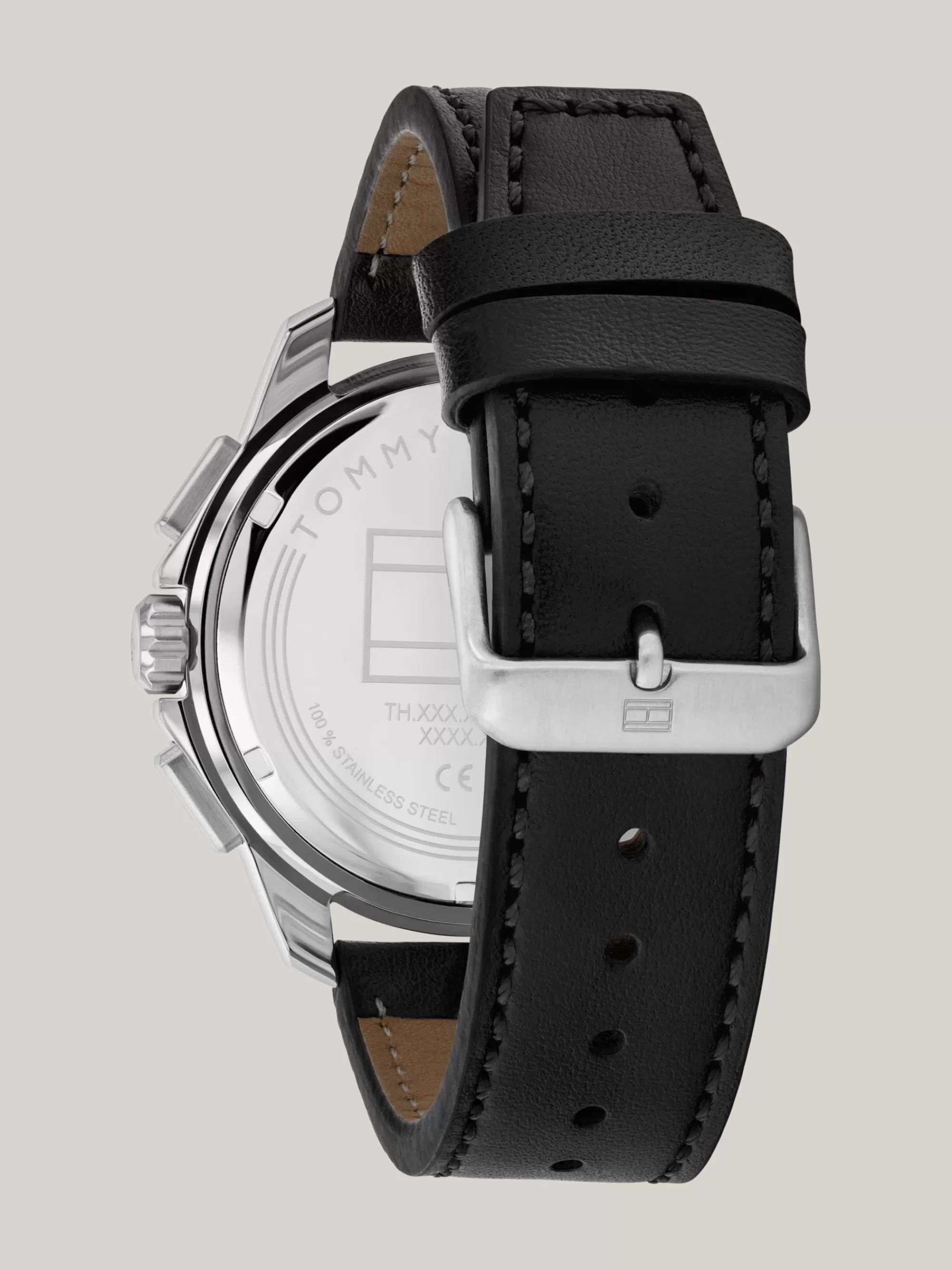 Horloges*Tommy Hilfiger Subdial-horloge Met Blauwe Wijzerplaat BLACK