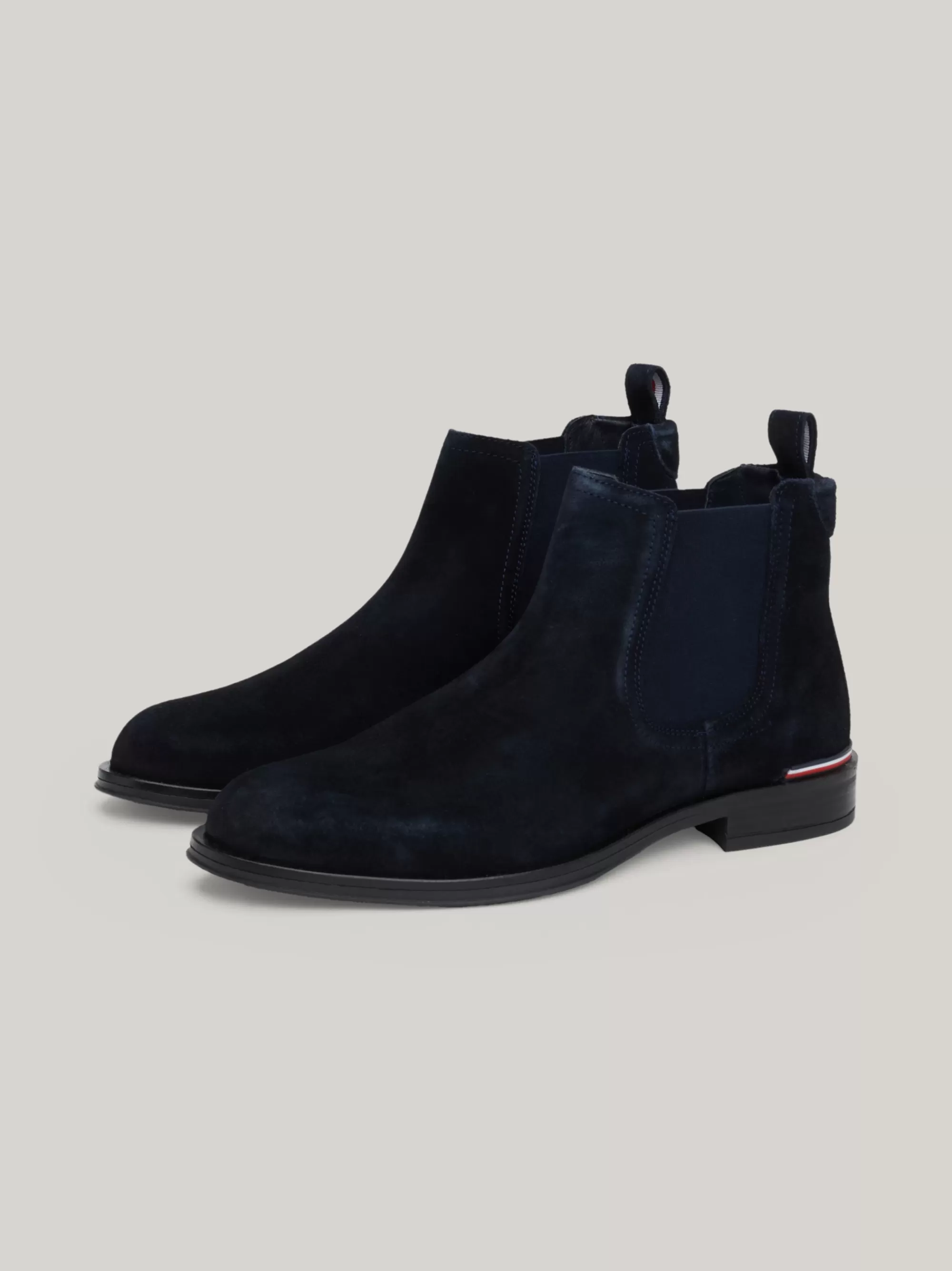 Chelsea Boots | Laarzen*Tommy Hilfiger Suède Chelsea Boot DESERT SKY