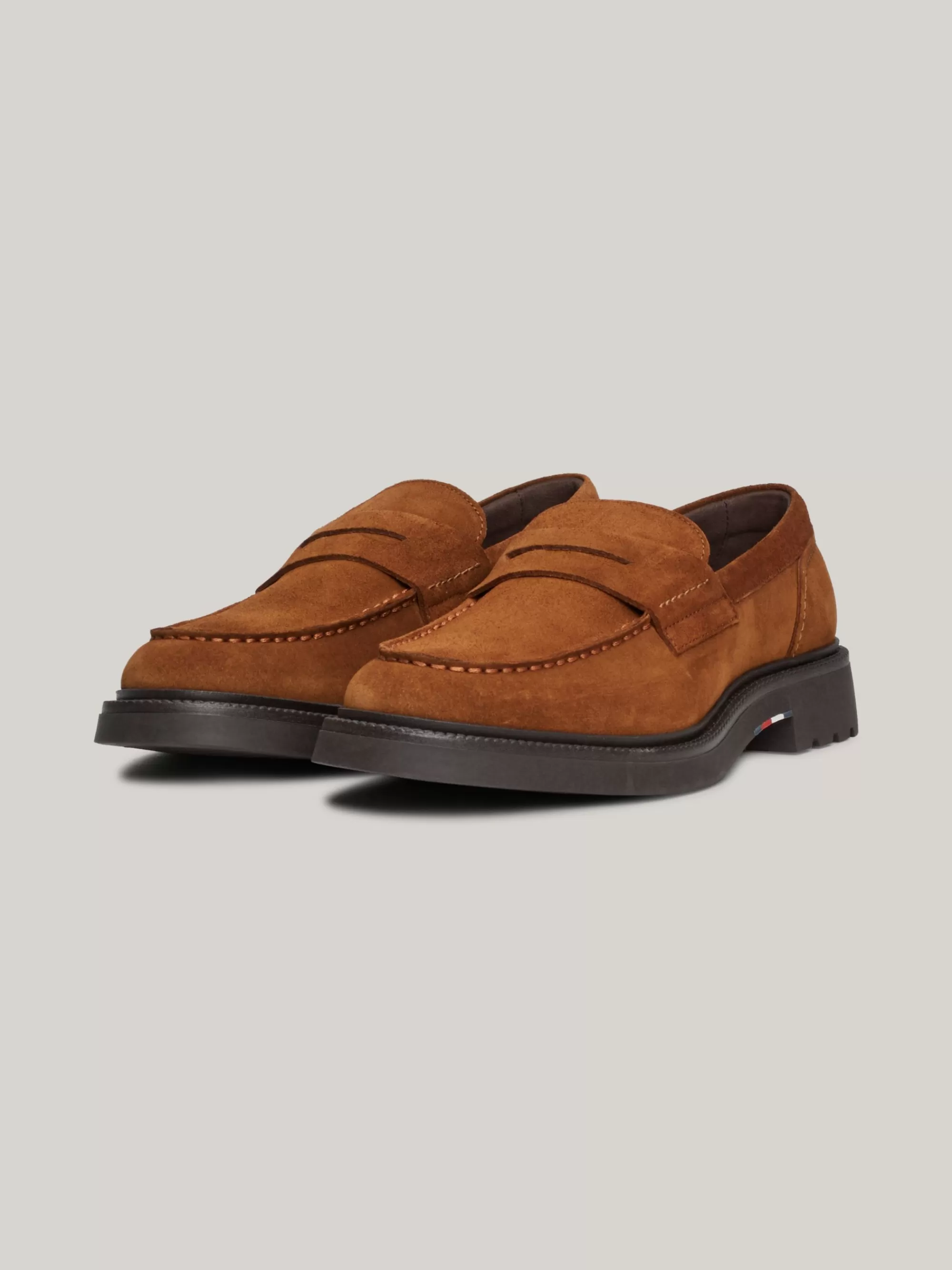 Instappers | Lage Schoenen*Tommy Hilfiger Suède Lichtgewicht Loafer COCONUT GROVE