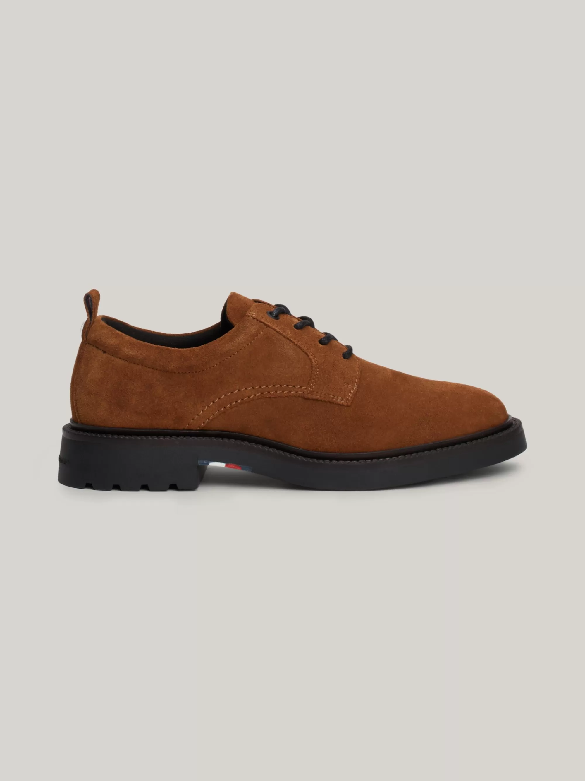 Formele Schoenen*Tommy Hilfiger Suède Veterschoen COCONUT GROVE