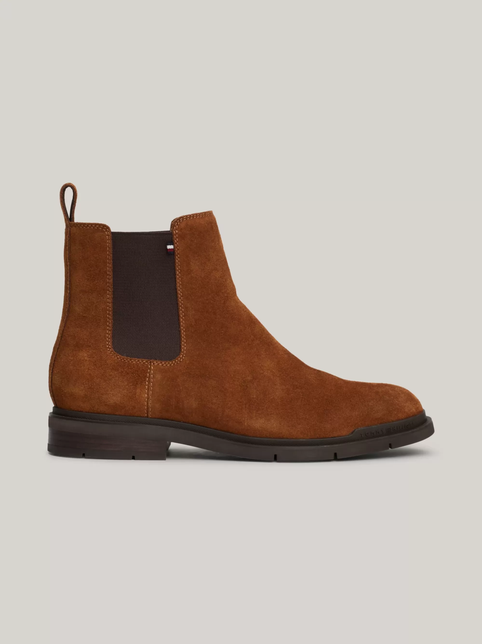 Chelsea Boots | Laarzen*Tommy Hilfiger Suède Warm Gevoerde Chelsea Boot COCONUT GROVE