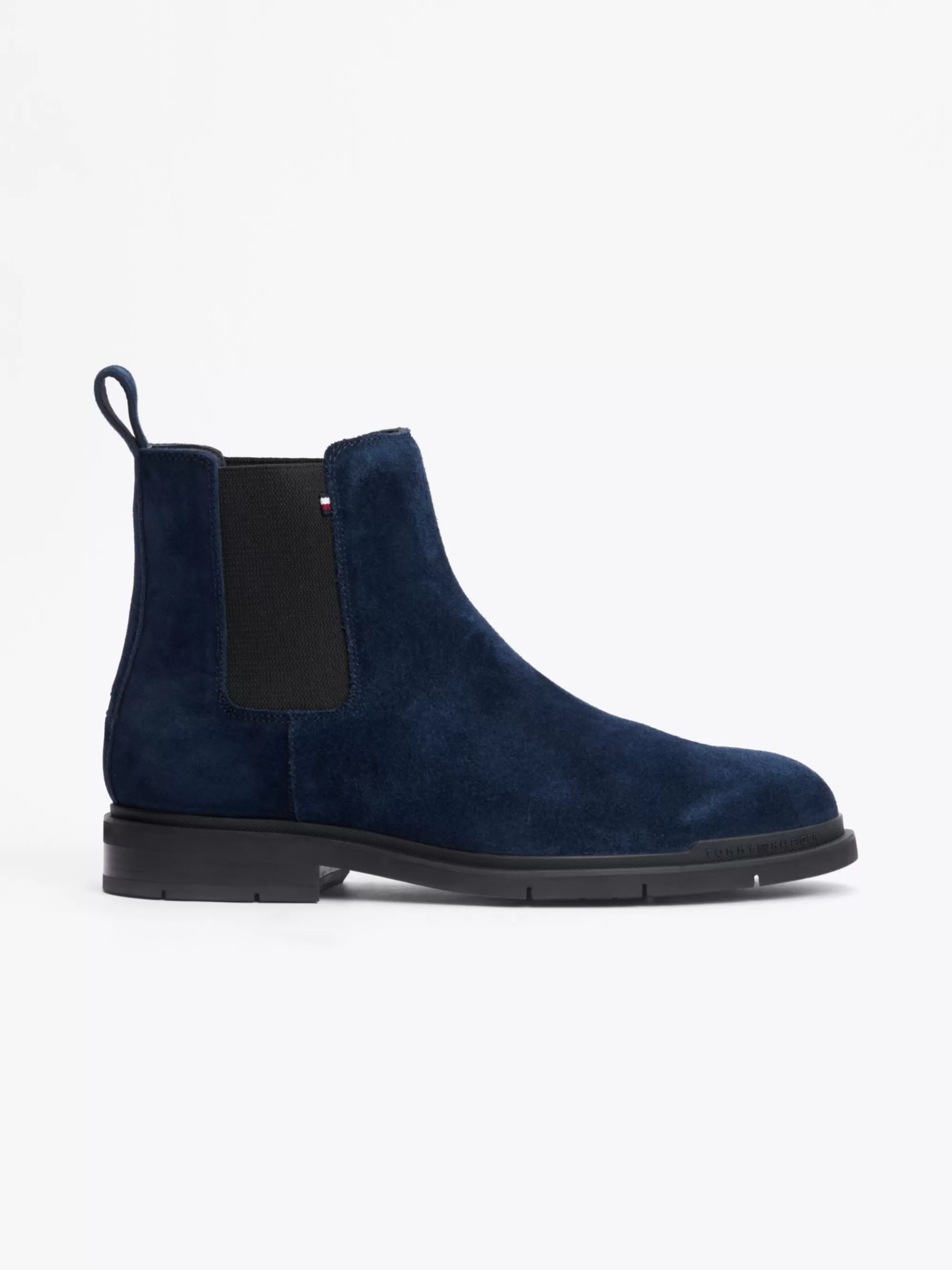 Chelsea Boots | Laarzen*Tommy Hilfiger Suède Warm Gevoerde Chelsea Boot DESERT SKY