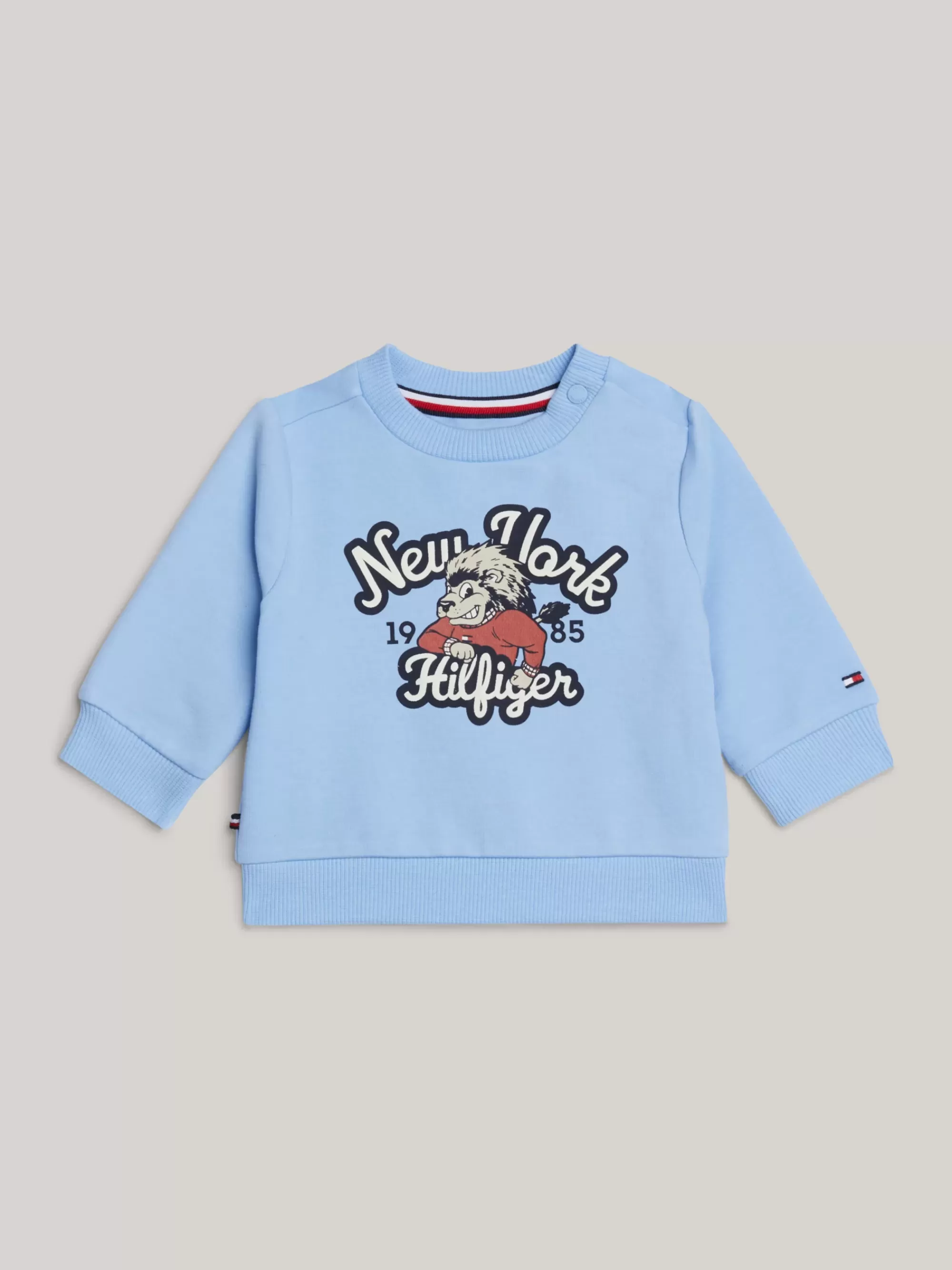 Meisjes | Jongens*Tommy Hilfiger Sweatshirt Met Logoprint VESSEL BLUE