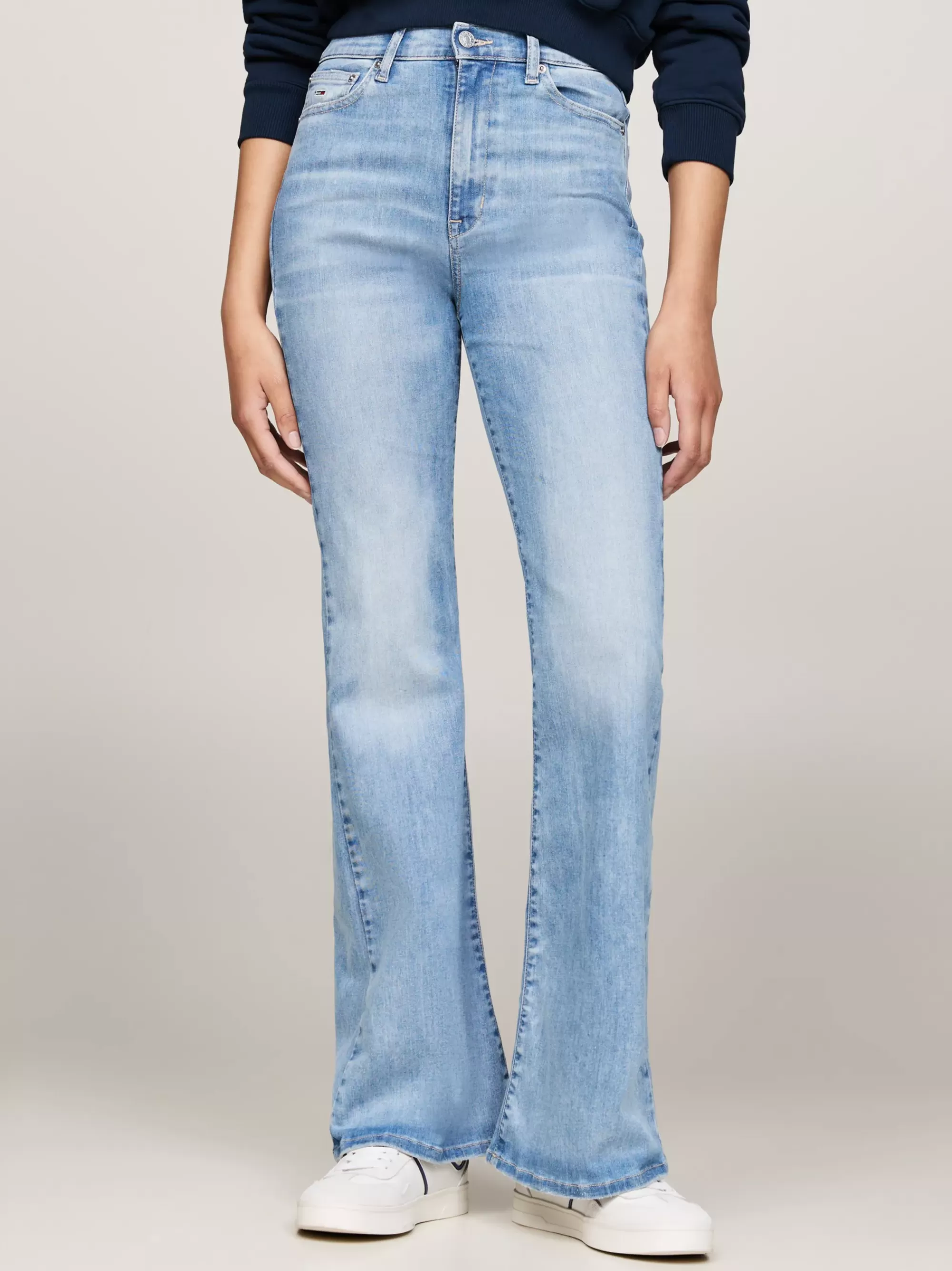 Jeans*Tommy Hilfiger Sylvia High Rise Flared Jeans DENIM LIGHT