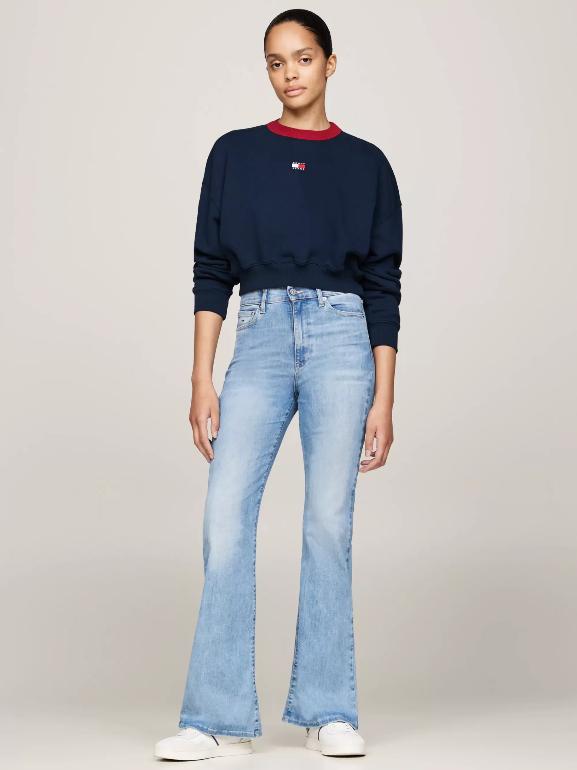 Jeans*Tommy Hilfiger Sylvia High Rise Flared Jeans DENIM LIGHT