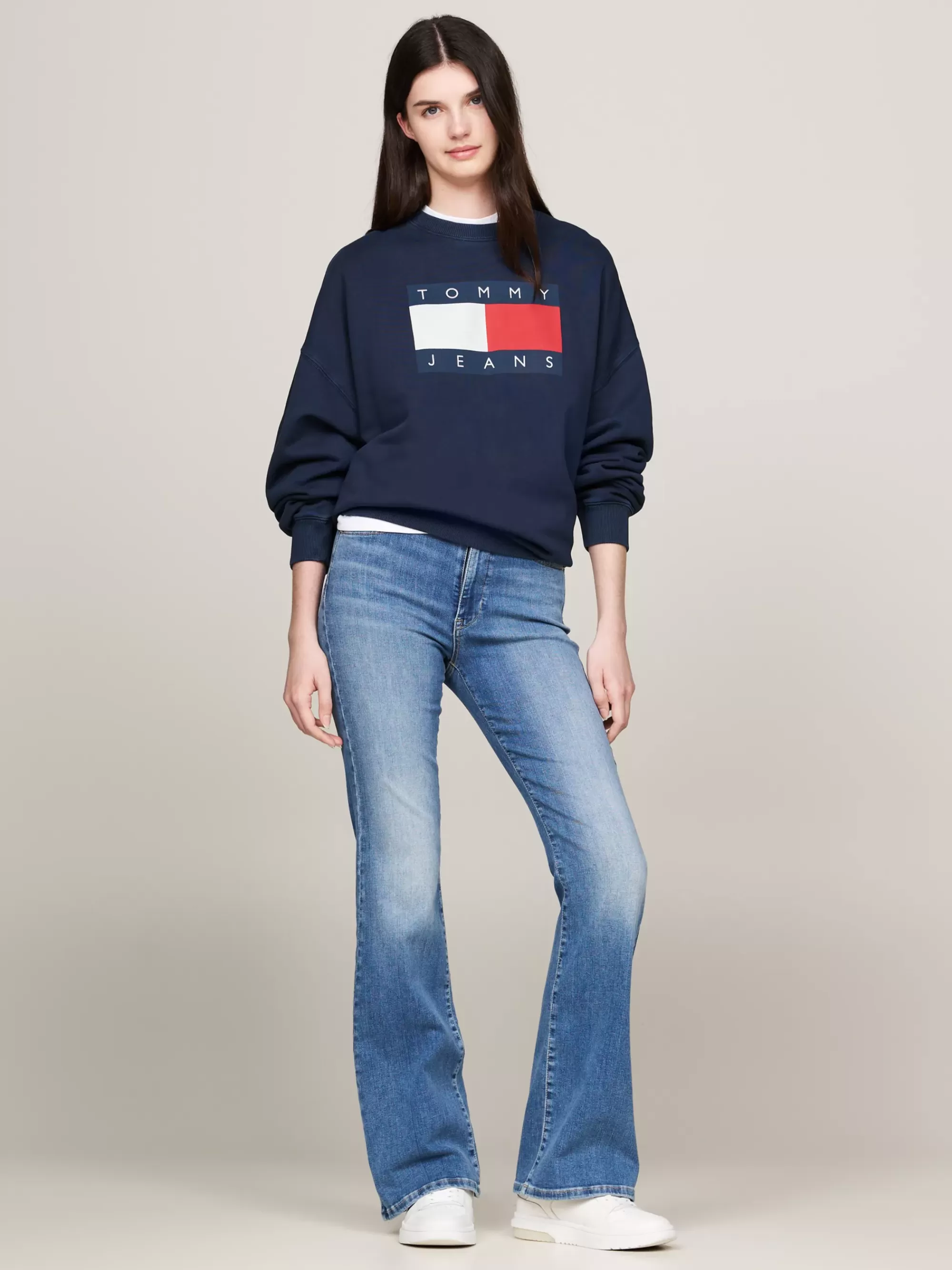 Jeans*Tommy Hilfiger Sylvia High Rise Skinny Flared Jeans DENIM MEDIUM