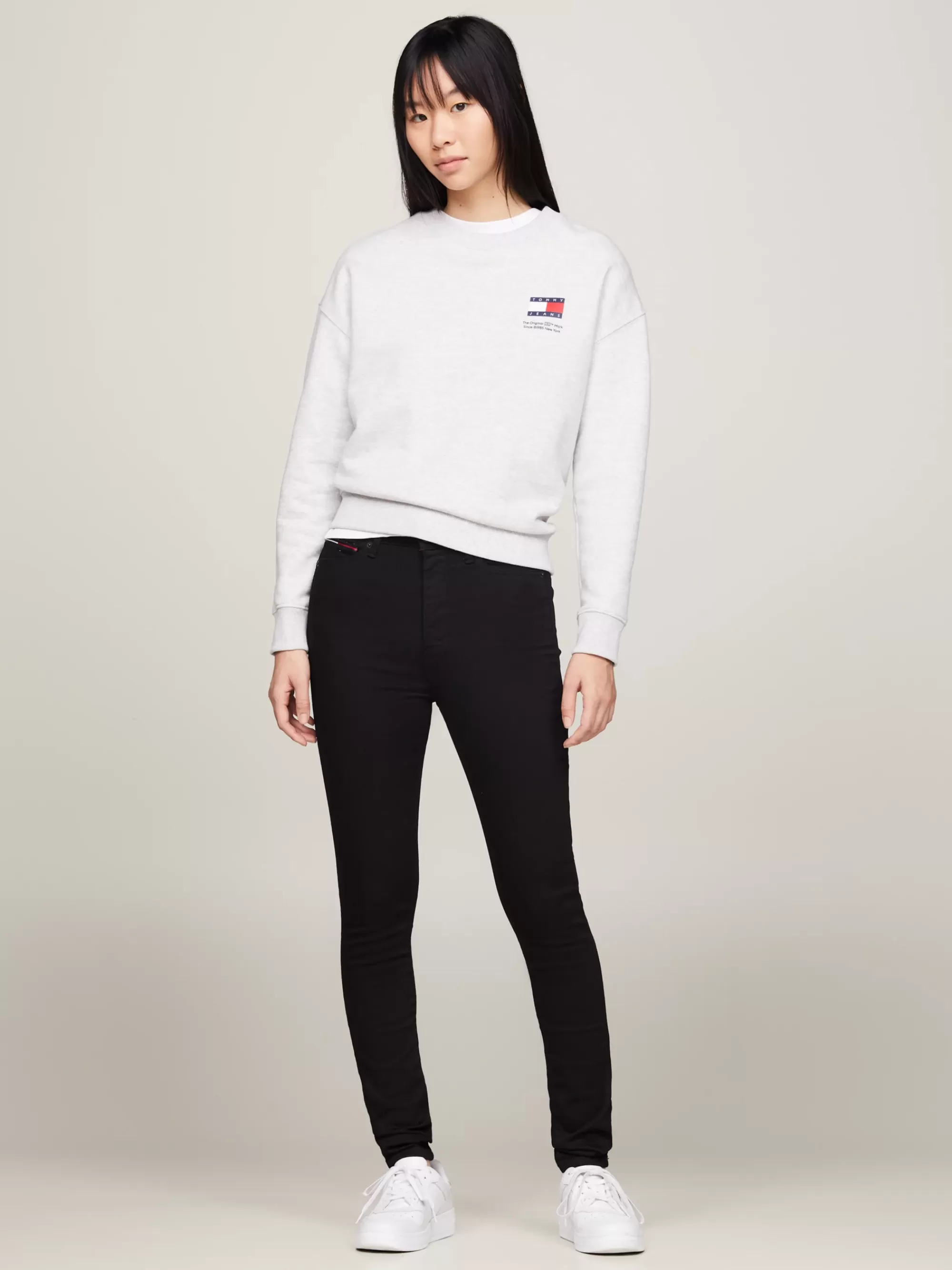 Jeans*Tommy Hilfiger Sylvia High Rise Superskinny Jeans STATEN BLACK STRETCH