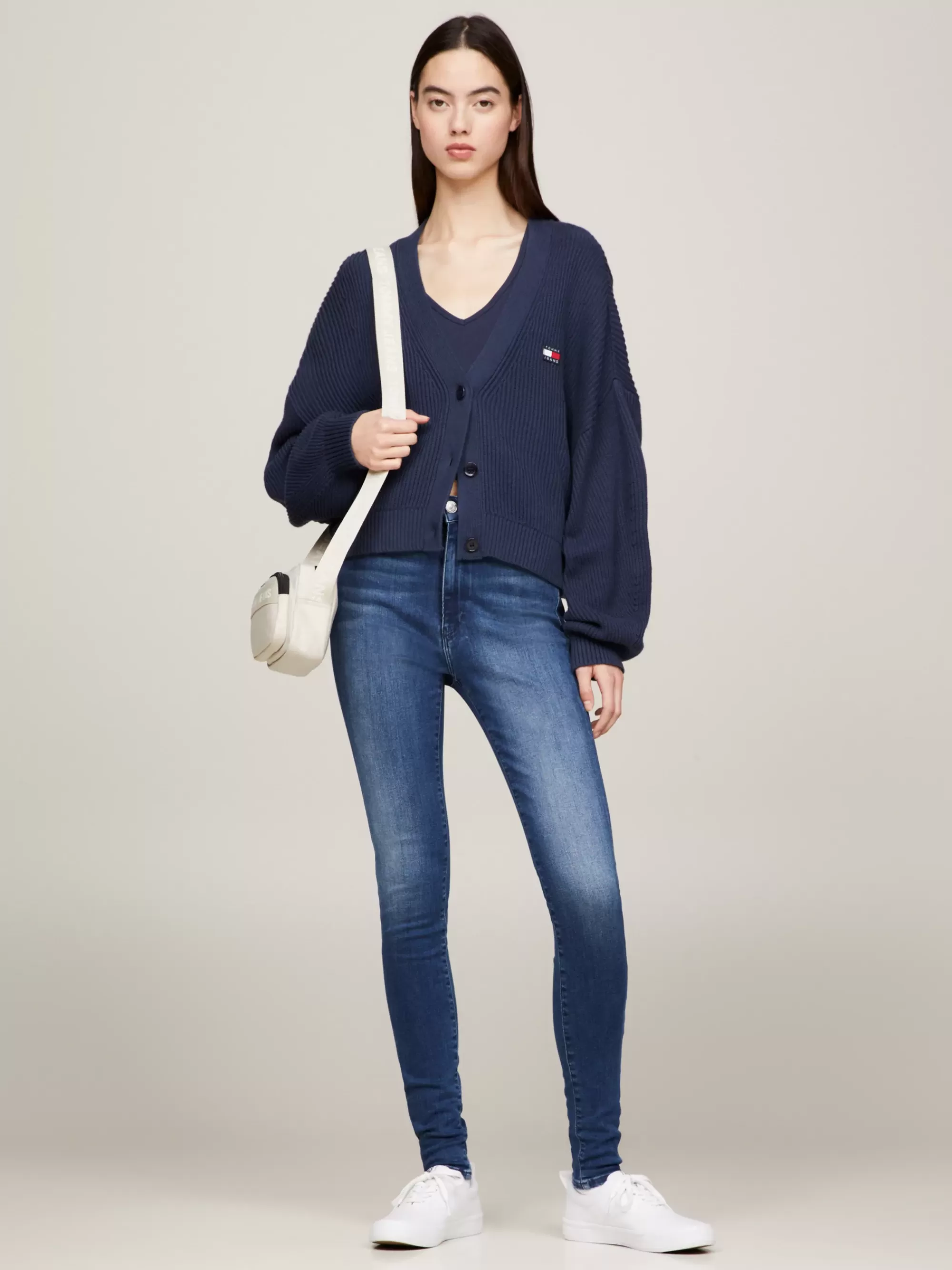 Jeans*Tommy Hilfiger Sylvia High Rise Superskinny Jeans NEW NICEVILLE MID BLUE STRETCH