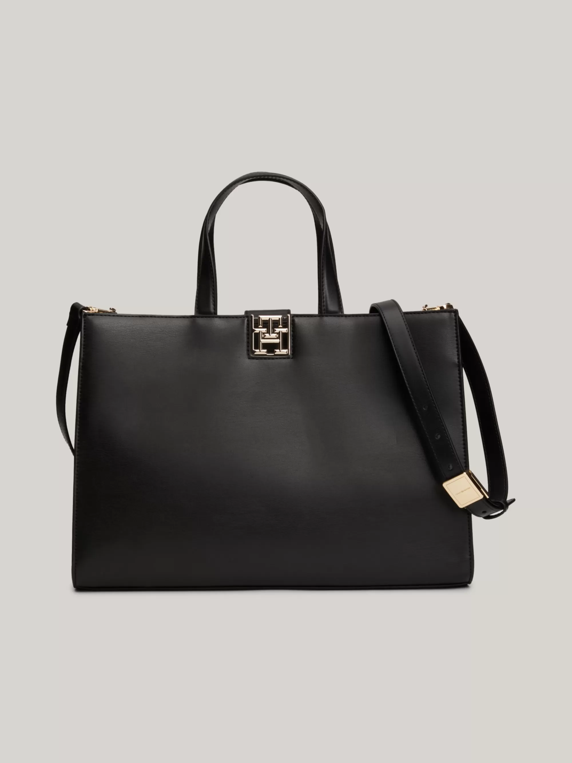 Shoppers*Tommy Hilfiger Tas Met Afneembare Schouderband En TH-monogram BLACK
