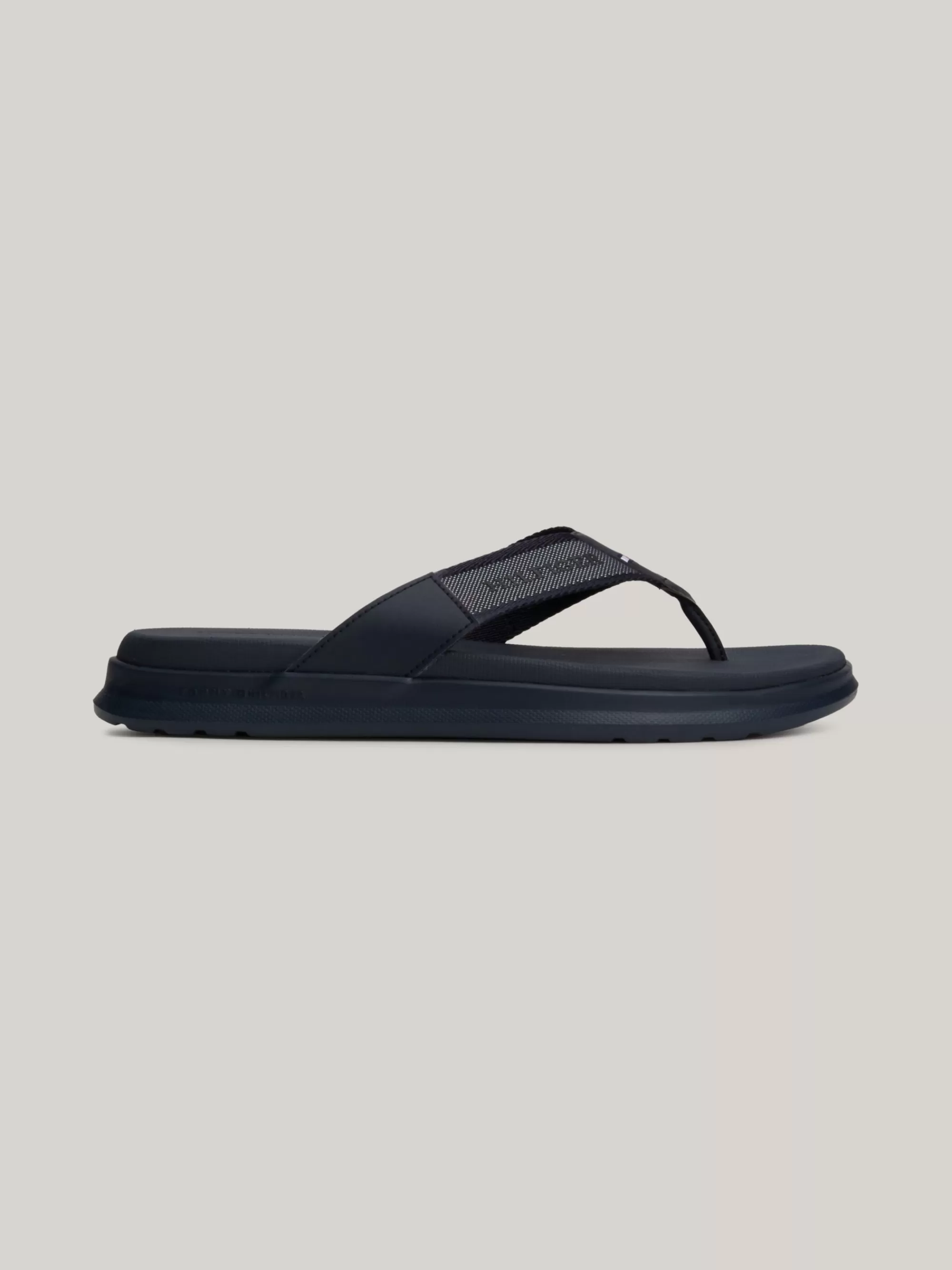 Sandalen & Flip Flops*Tommy Hilfiger Teenslipper Met Logoband DESERT SKY