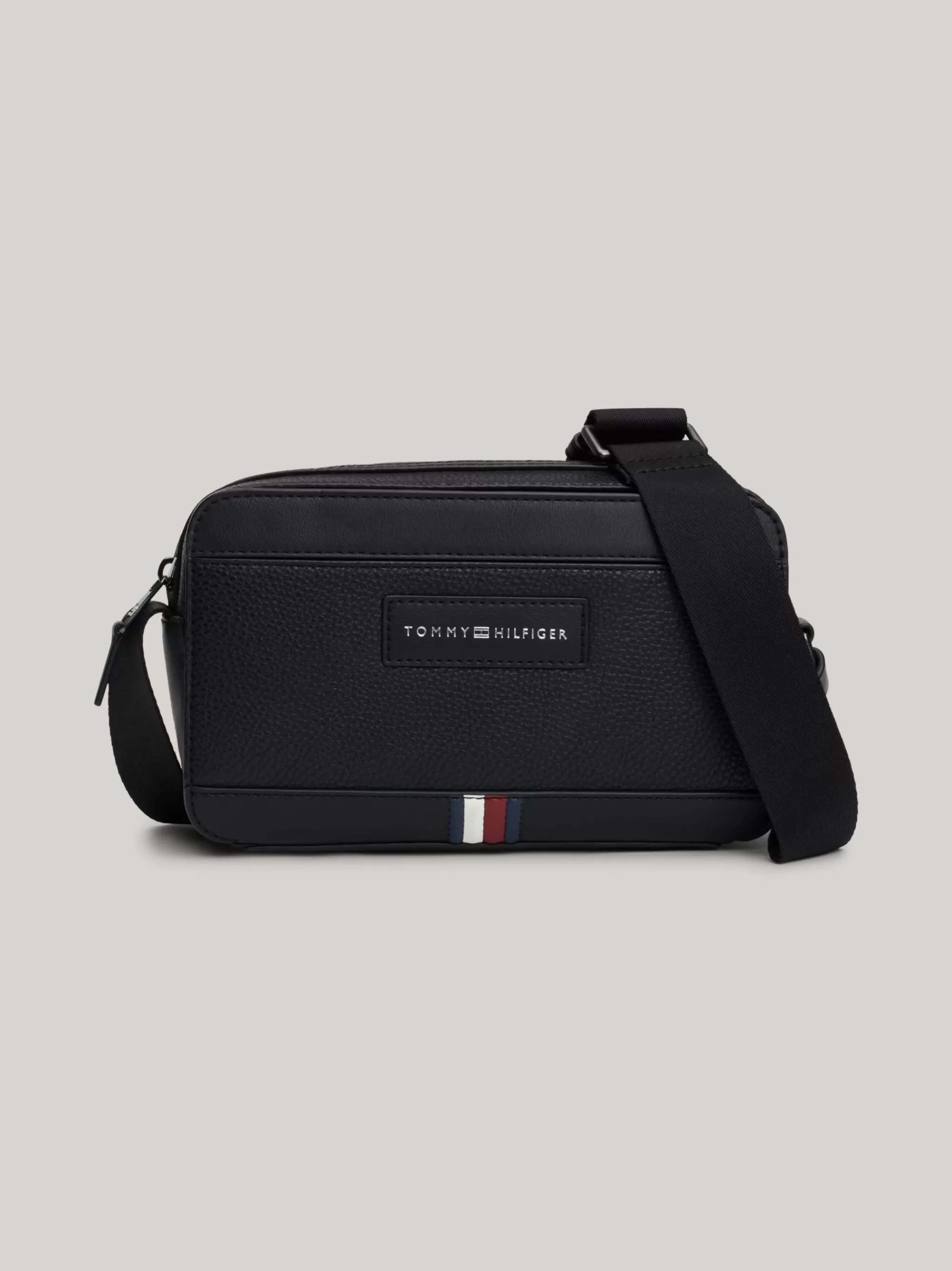 Crossbodytassen*Tommy Hilfiger TH Business Getextureerde Reportertas BLACK