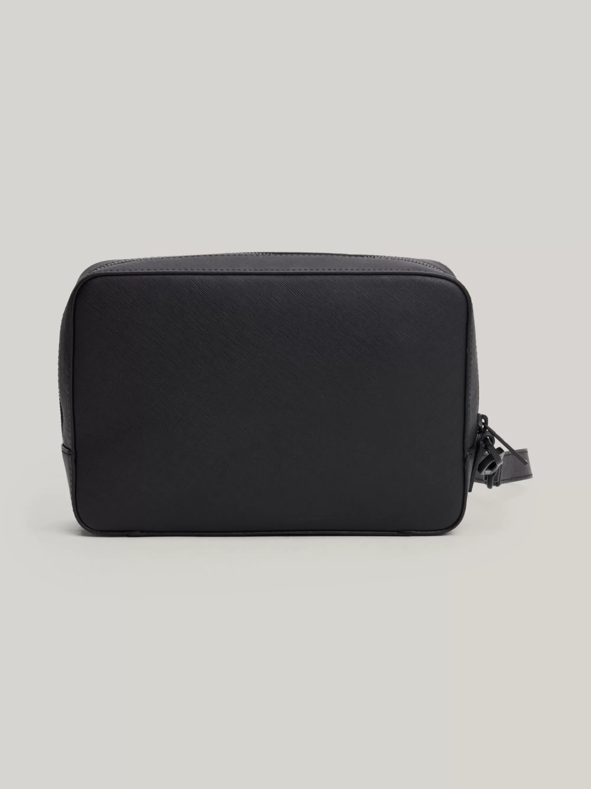 Toilettassen*Tommy Hilfiger TH Business Leren Toilettas Met Logo BLACK