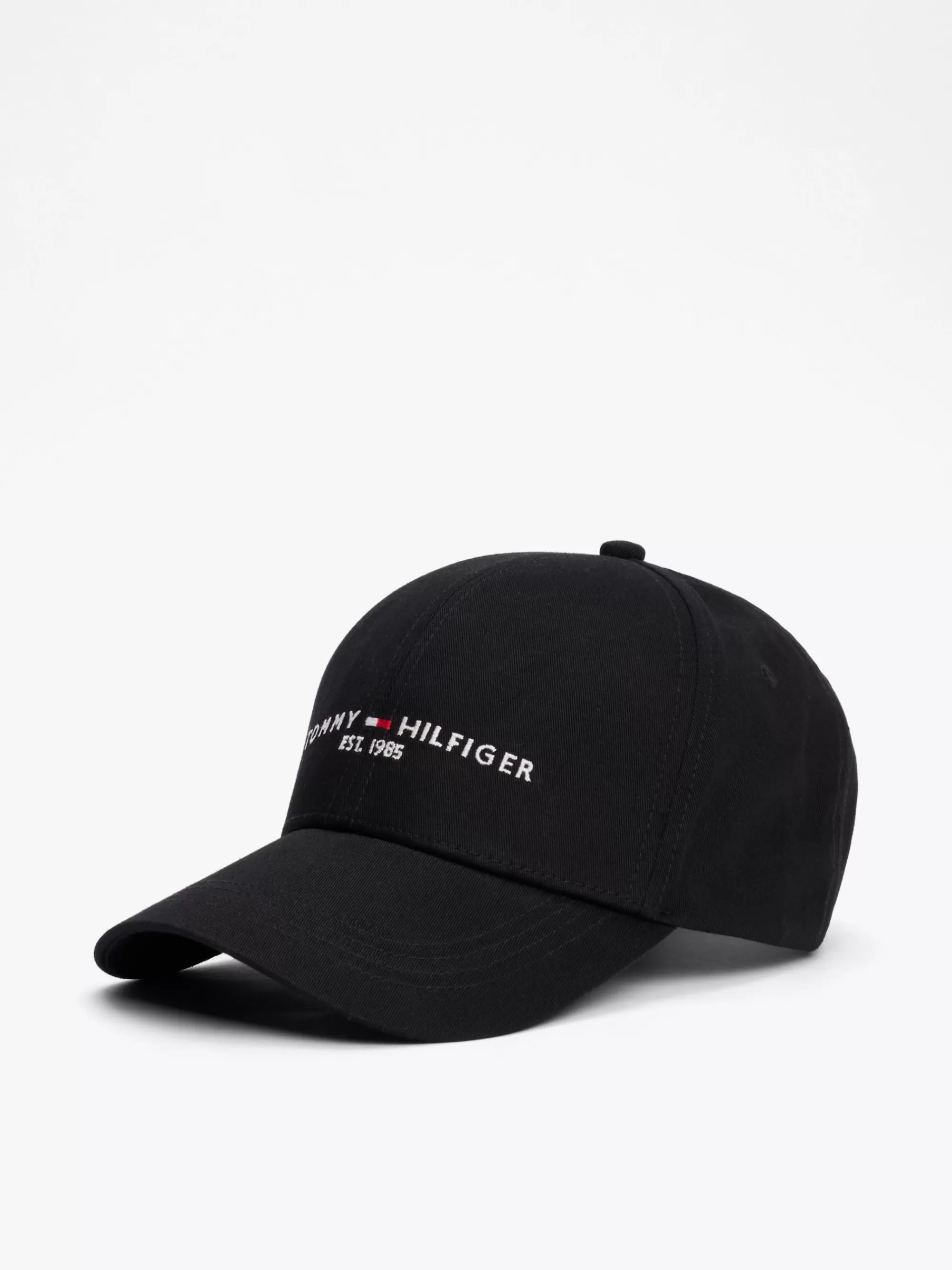 Petten | Mutsen, Handschoenen & Sjaals*Tommy Hilfiger TH Established Pet Van Katoen BLACK