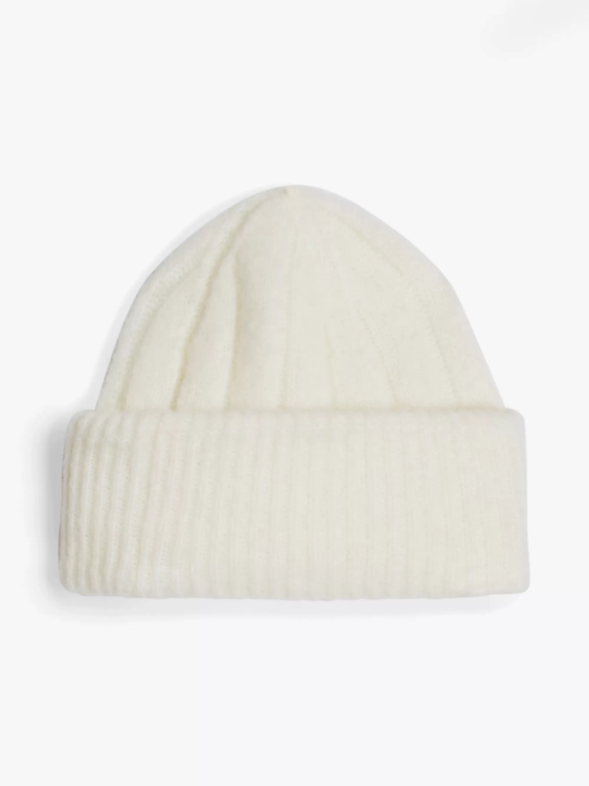 Mutsen | Mutsen & Sjaals*Tommy Hilfiger TH Monogram Beanie Met Alpacawol ANCIENT WHITE