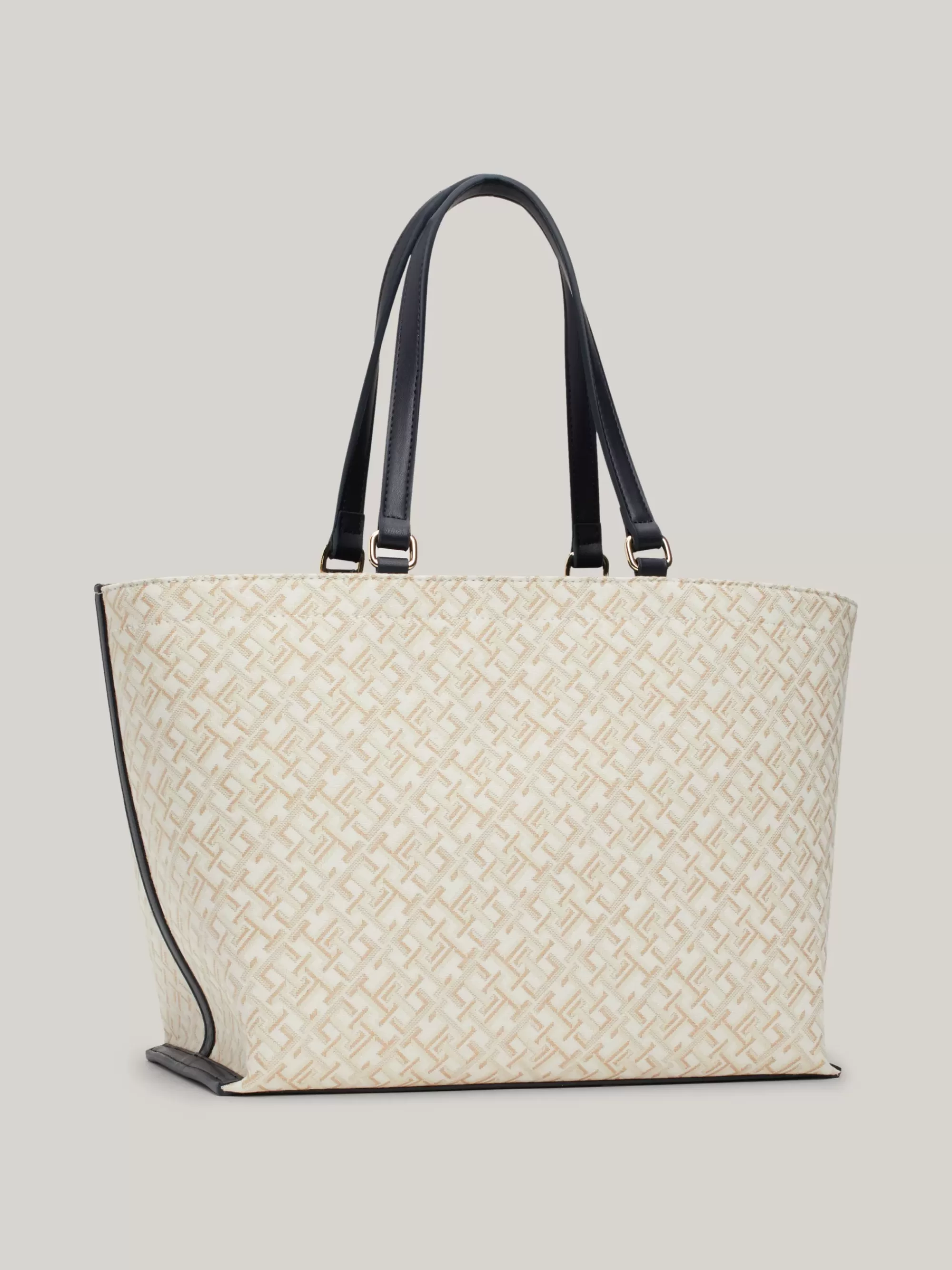 Shoppers*Tommy Hilfiger TH Monogram Canvas Shopper Met Jacquard SPACE BLUE