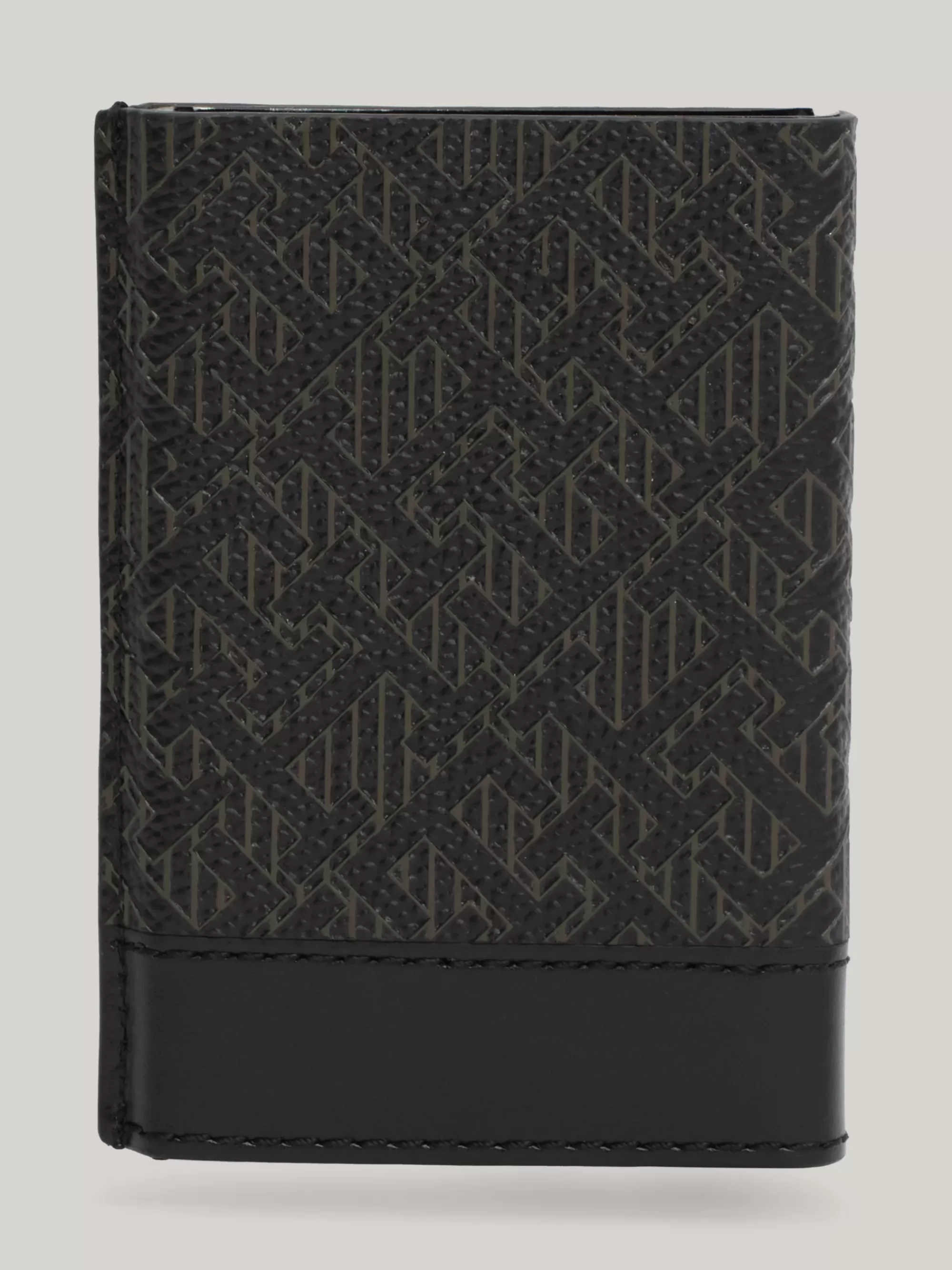 Portemonnees & Sleutelhangers*Tommy Hilfiger TH Monogram Creditcardhouder BLACK