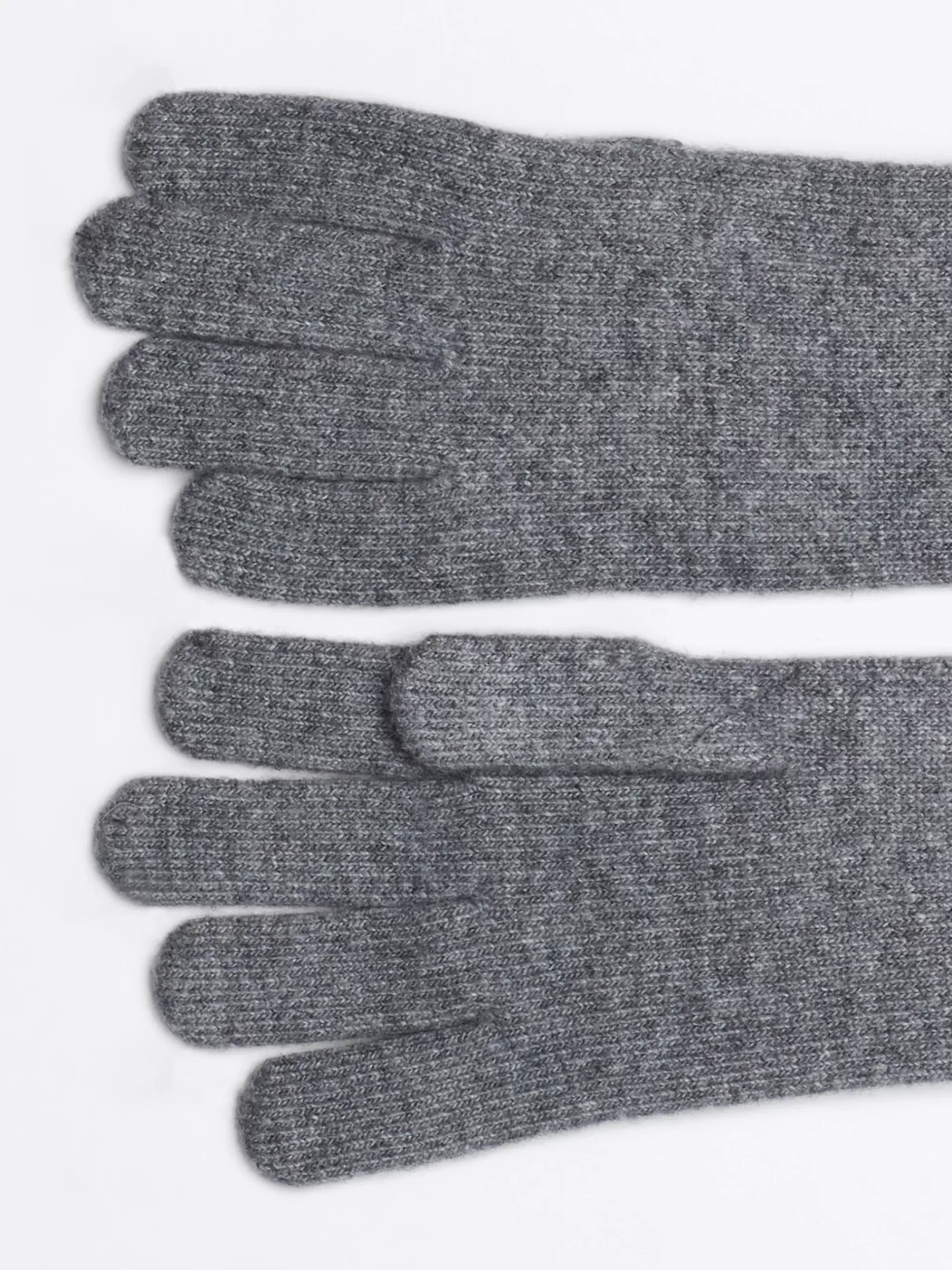 Handschoenen | Mutsen & Sjaals*Tommy Hilfiger TH Monogram Handschoenen Met Kasjmier MID GREY MELANGE