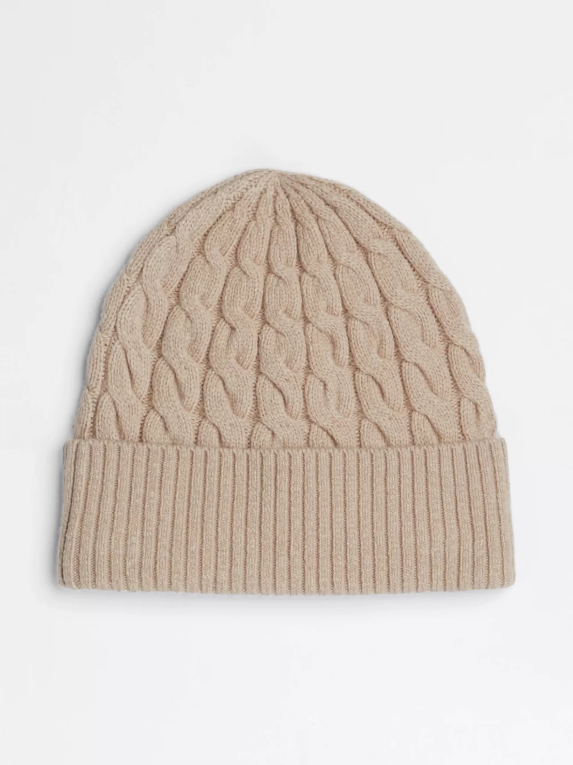 Mutsen | Mutsen & Sjaals*Tommy Hilfiger TH Monogram Kabelgebreide Beanie BEIGE