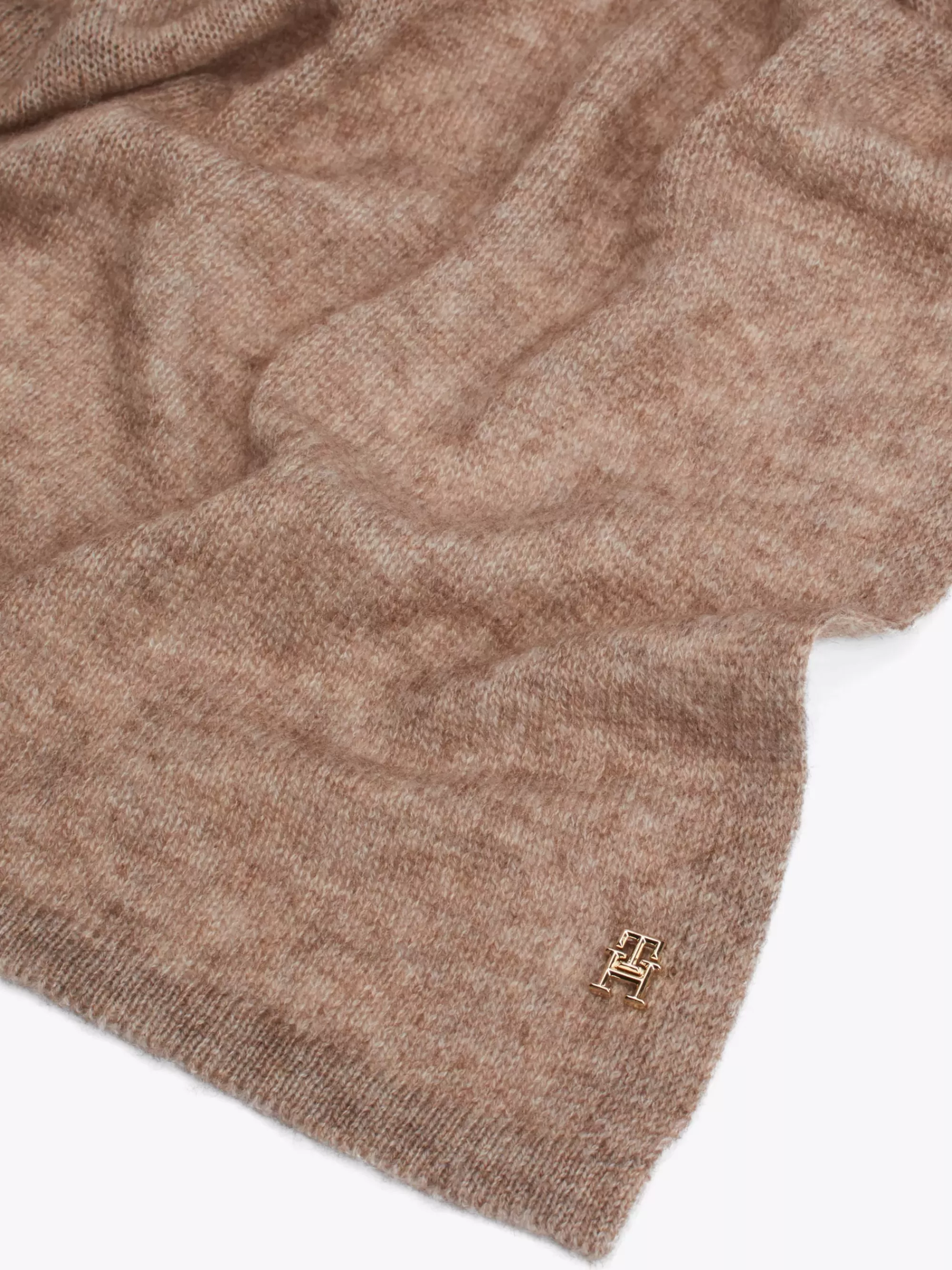 Sjaals | Sjaals*Tommy Hilfiger TH Monogram Sjaal Met Kasjmier LEGACY BROWN MELANGE