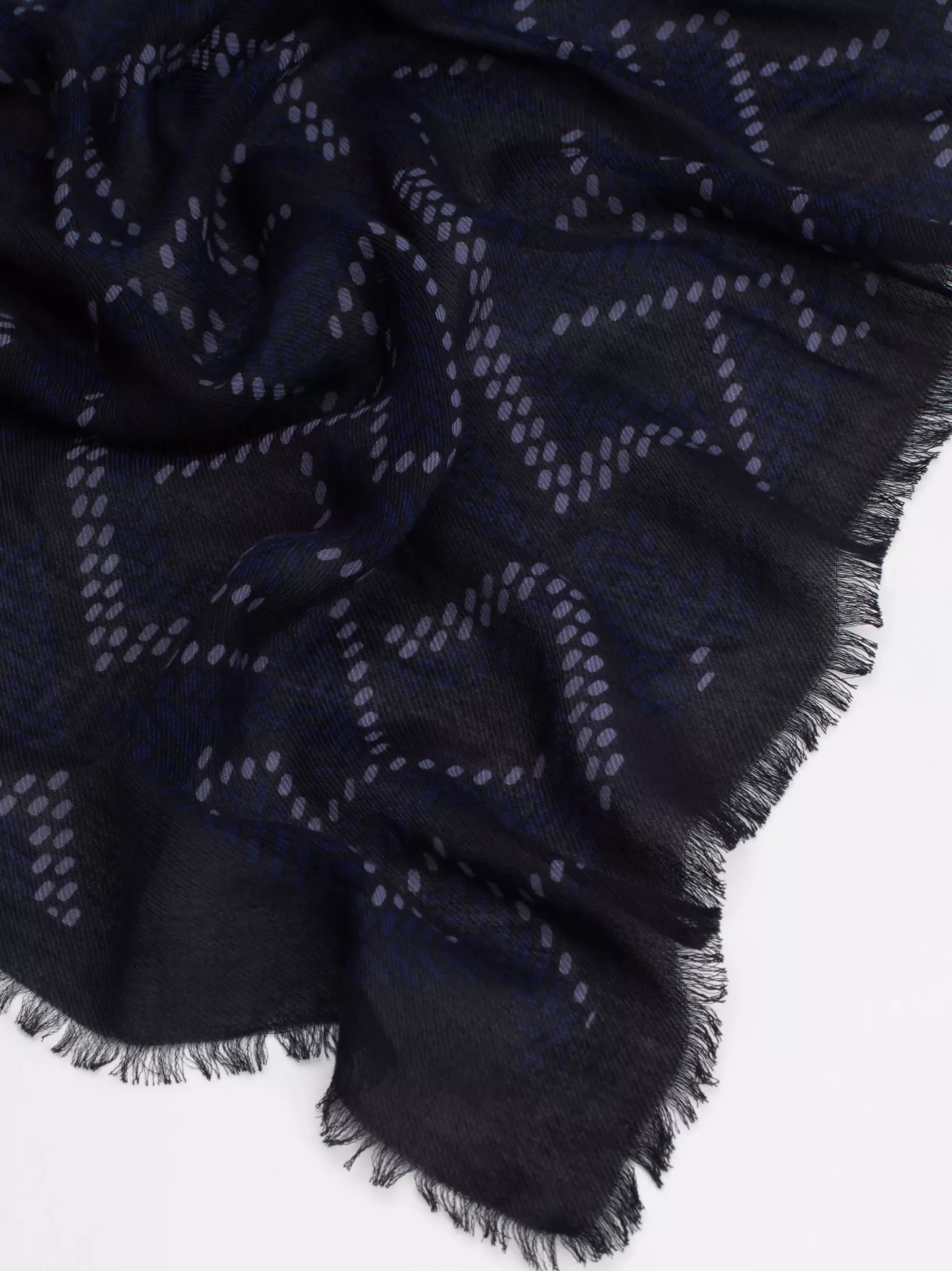 Sjaals | Sjaals*Tommy Hilfiger TH Monogram Vierkante Sjaal SPACE BLUE