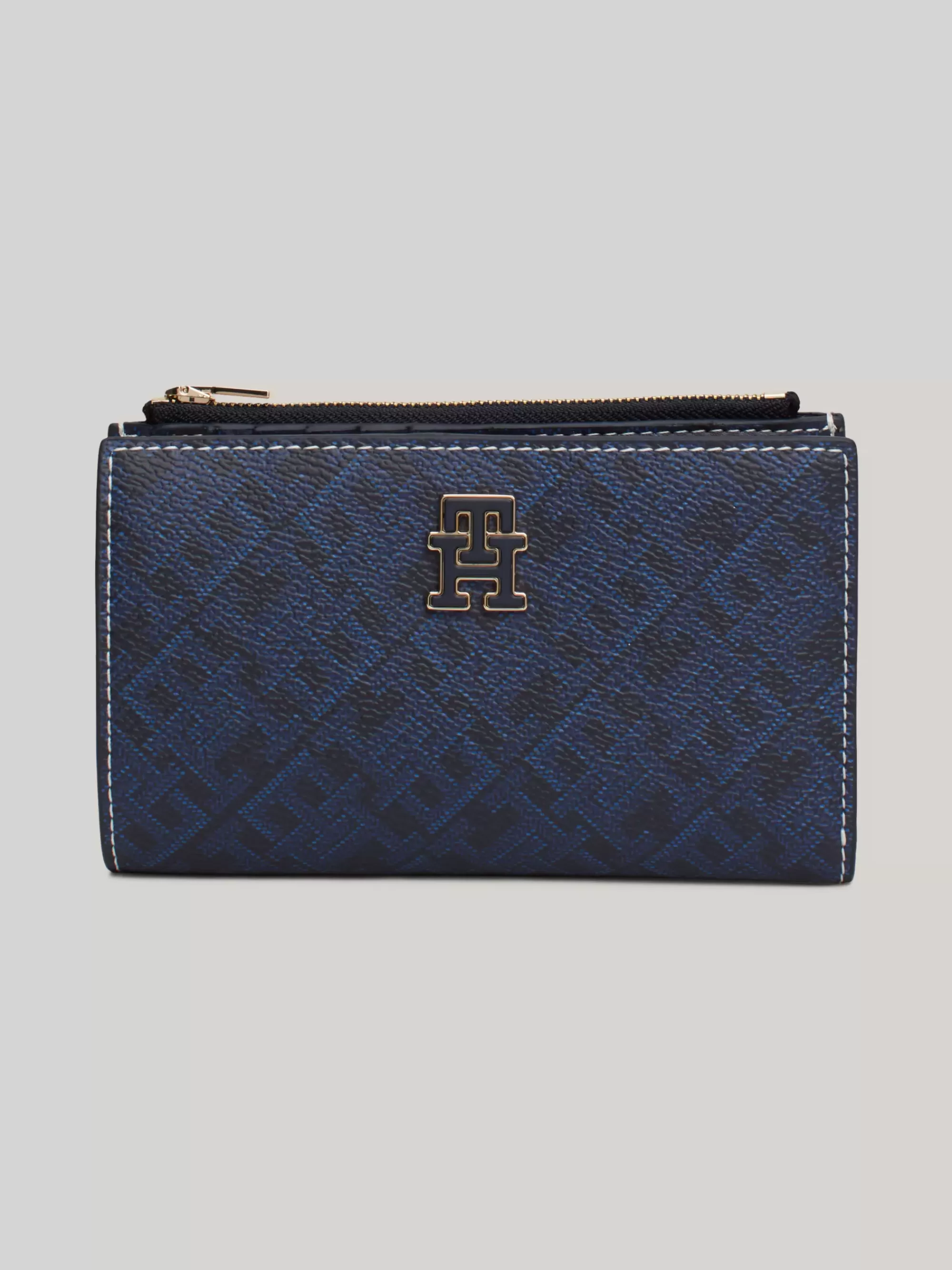 Portemonnees & Sleutelhangers*Tommy Hilfiger TH Monoplay Slim Bifold Portemonnee SPACE BLUE