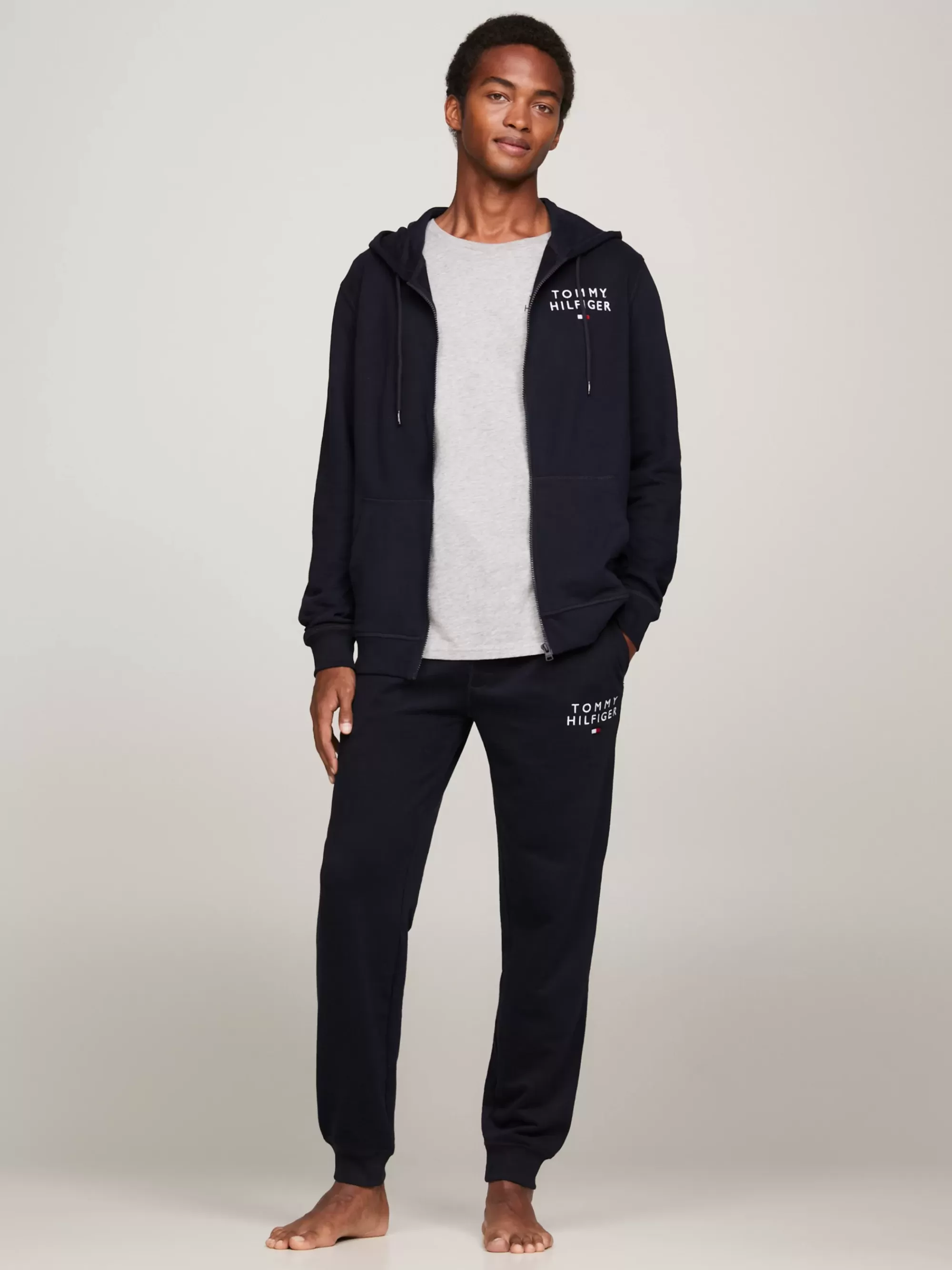 Loungewear*Tommy Hilfiger TH Original Lounge-hoodie Met Logo DESERT SKY