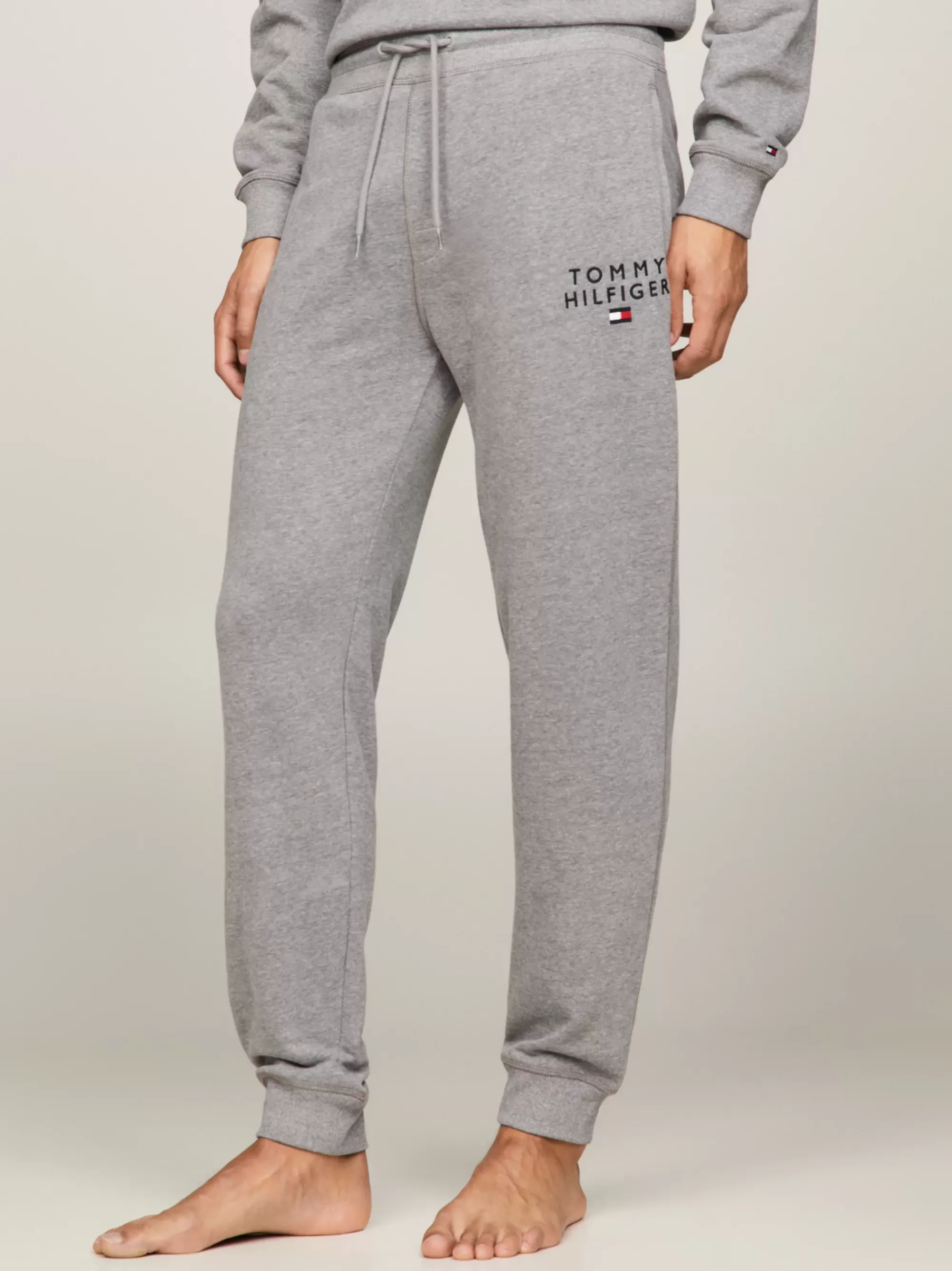Loungewear*Tommy Hilfiger TH Original Lounge-jogger Met Logo MEDIUM GREY HEATHER
