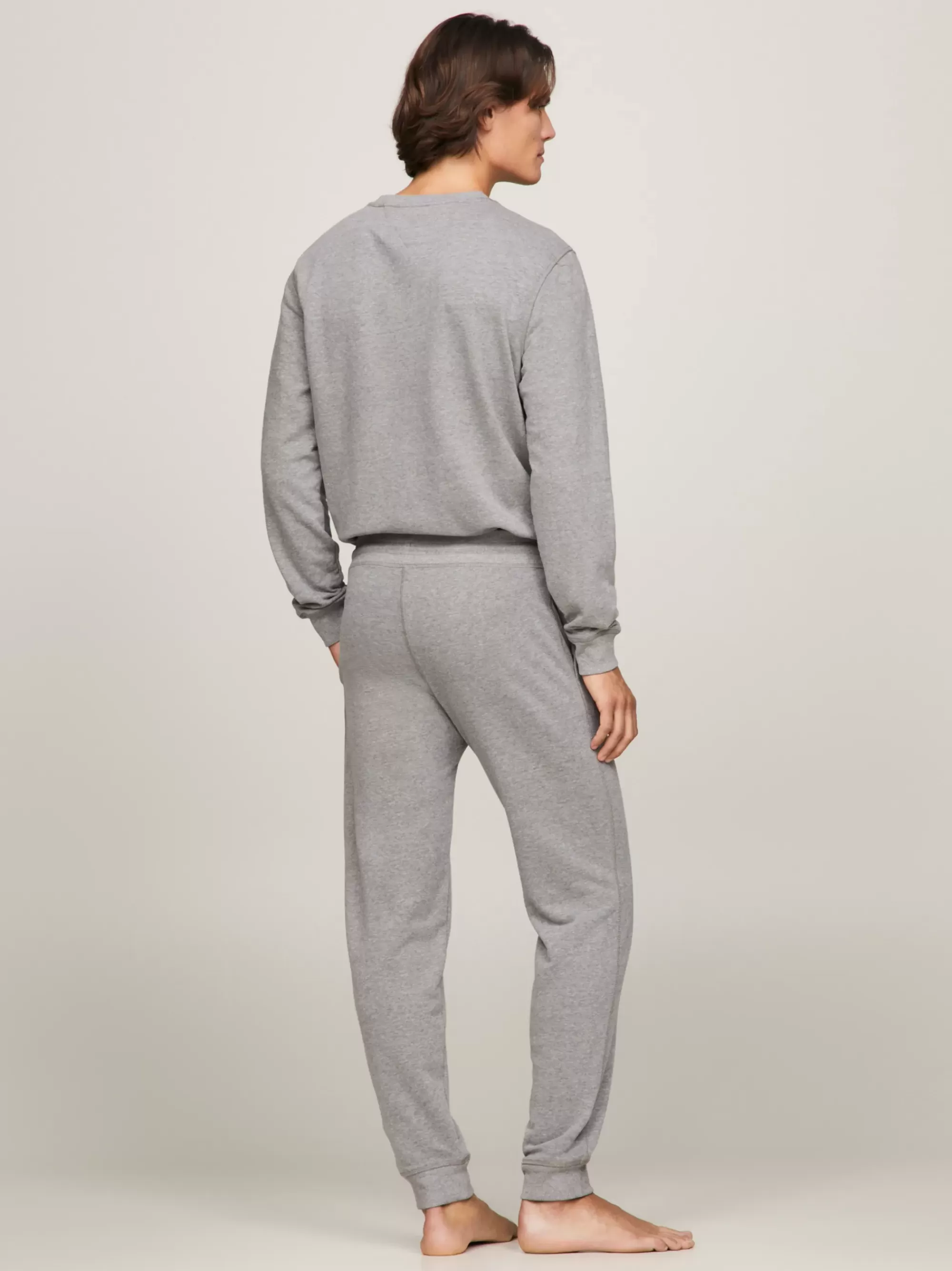 Loungewear*Tommy Hilfiger TH Original Lounge-jogger Met Logo MEDIUM GREY HEATHER