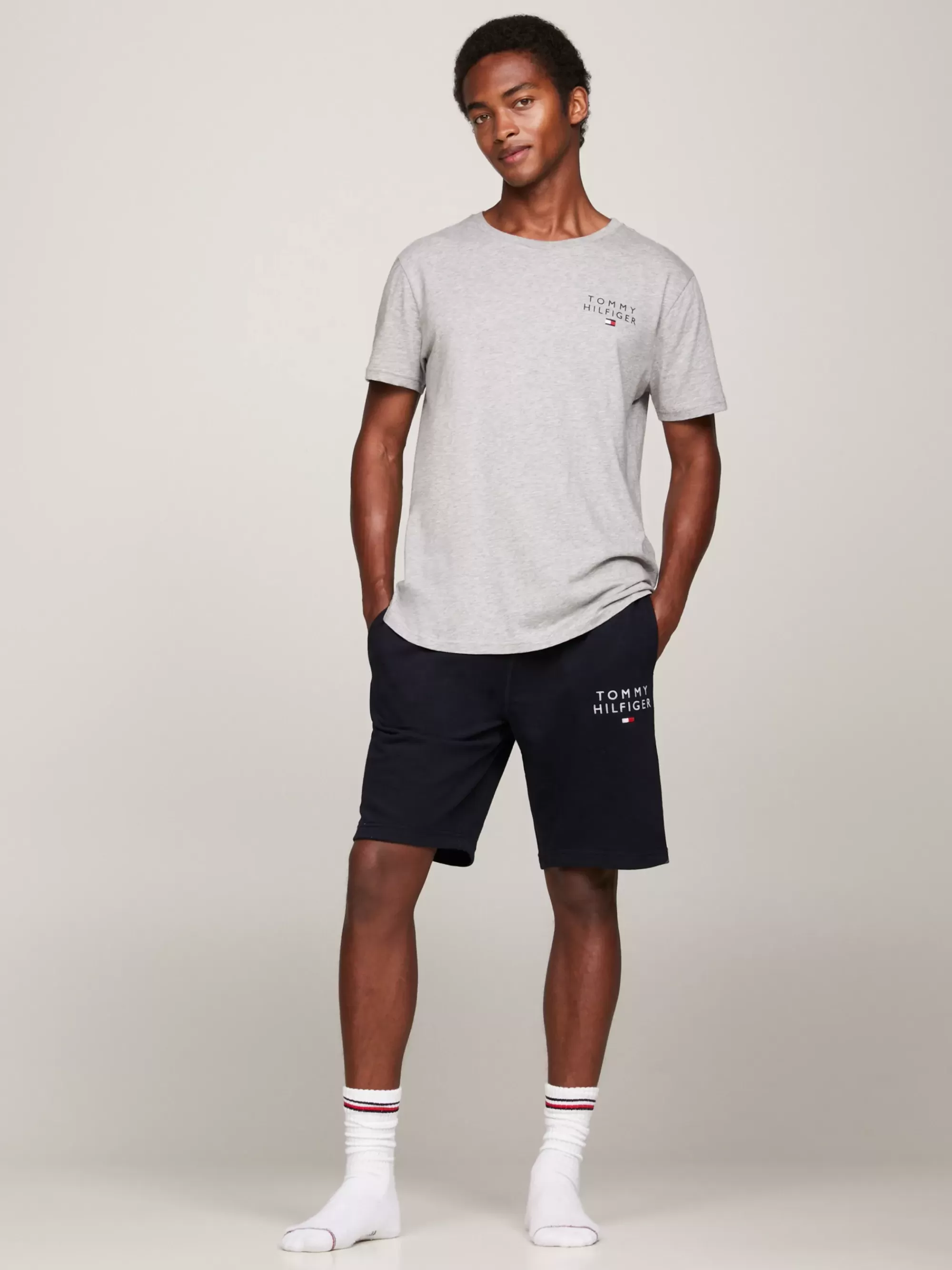Loungewear*Tommy Hilfiger TH Original Lounge-short Met Logo DESERT SKY