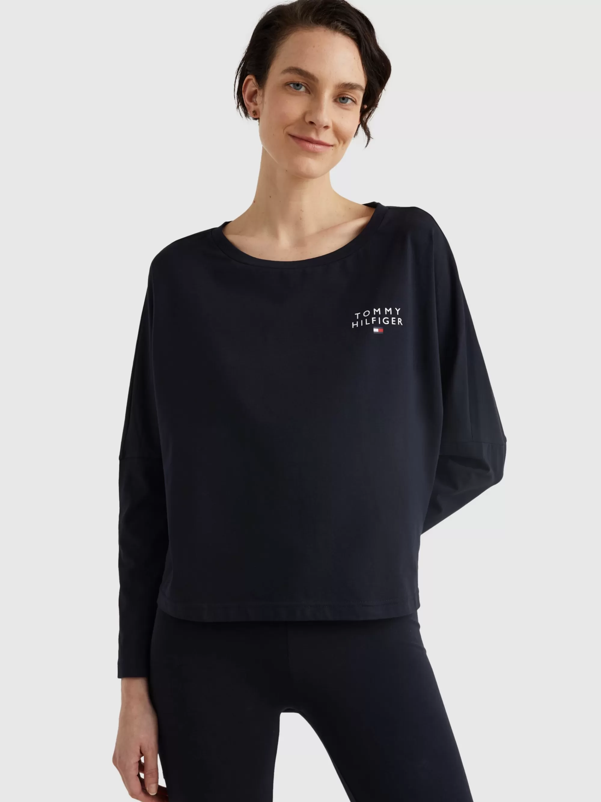 Loungewear*Tommy Hilfiger TH Original Lounge-T-shirt Met Lange Mouwen DESERT SKY