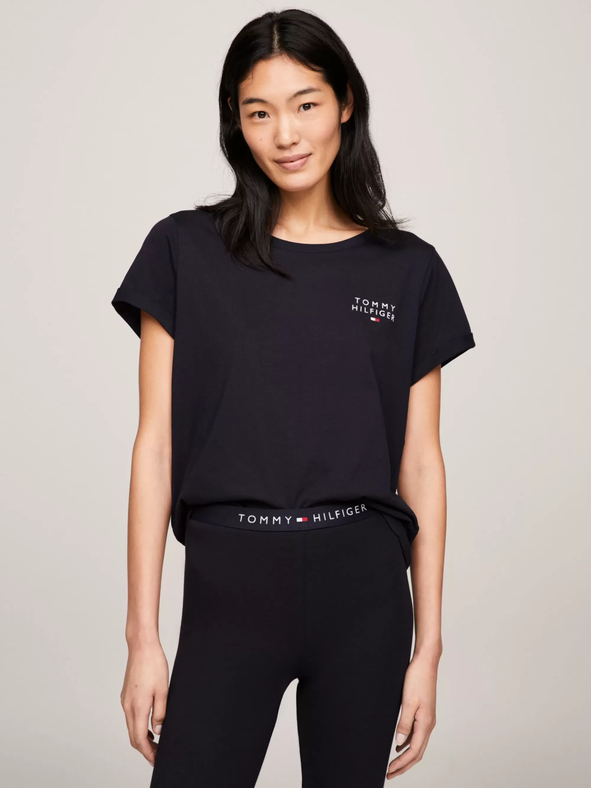 Loungewear*Tommy Hilfiger TH Original Lounge-T-shirt Met Logo DESERT SKY