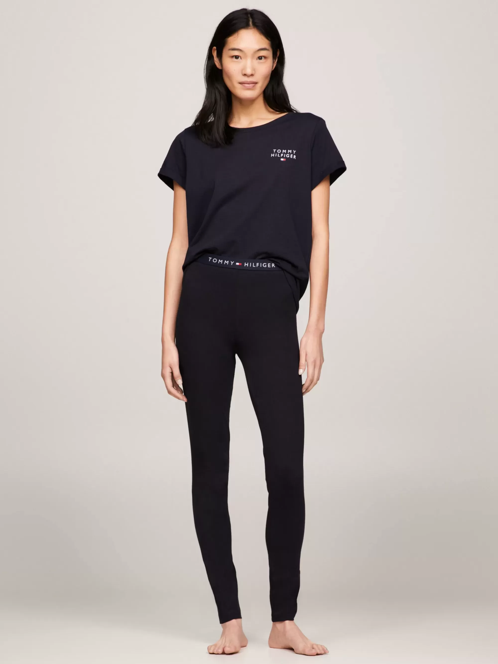 Loungewear*Tommy Hilfiger TH Original Lounge-T-shirt Met Logo DESERT SKY