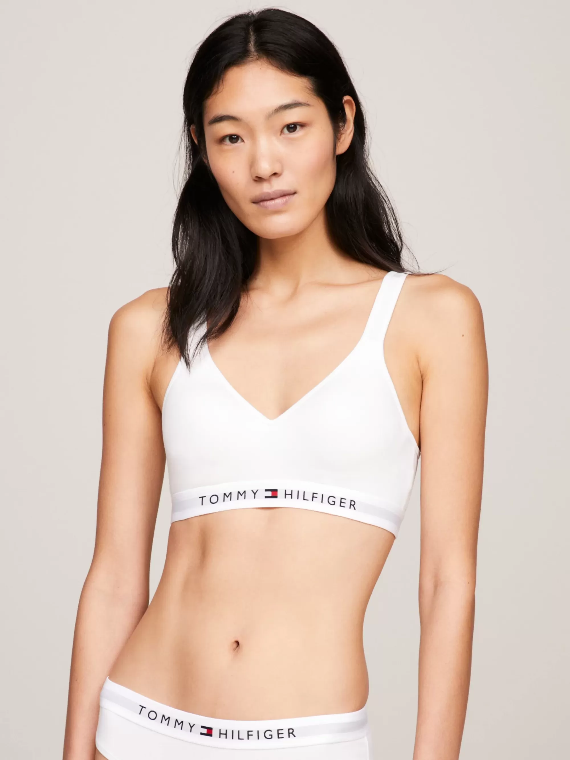 Bh's | Lingerie*Tommy Hilfiger TH Original Padded Lift Bralette WHITE