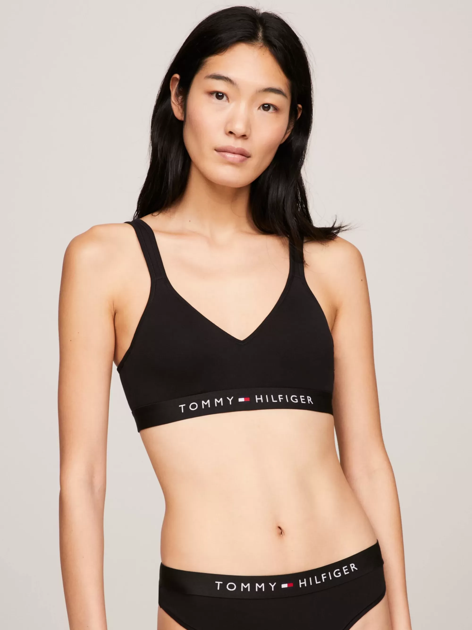 Bh's | Lingerie*Tommy Hilfiger TH Original Padded Lift Bralette BLACK