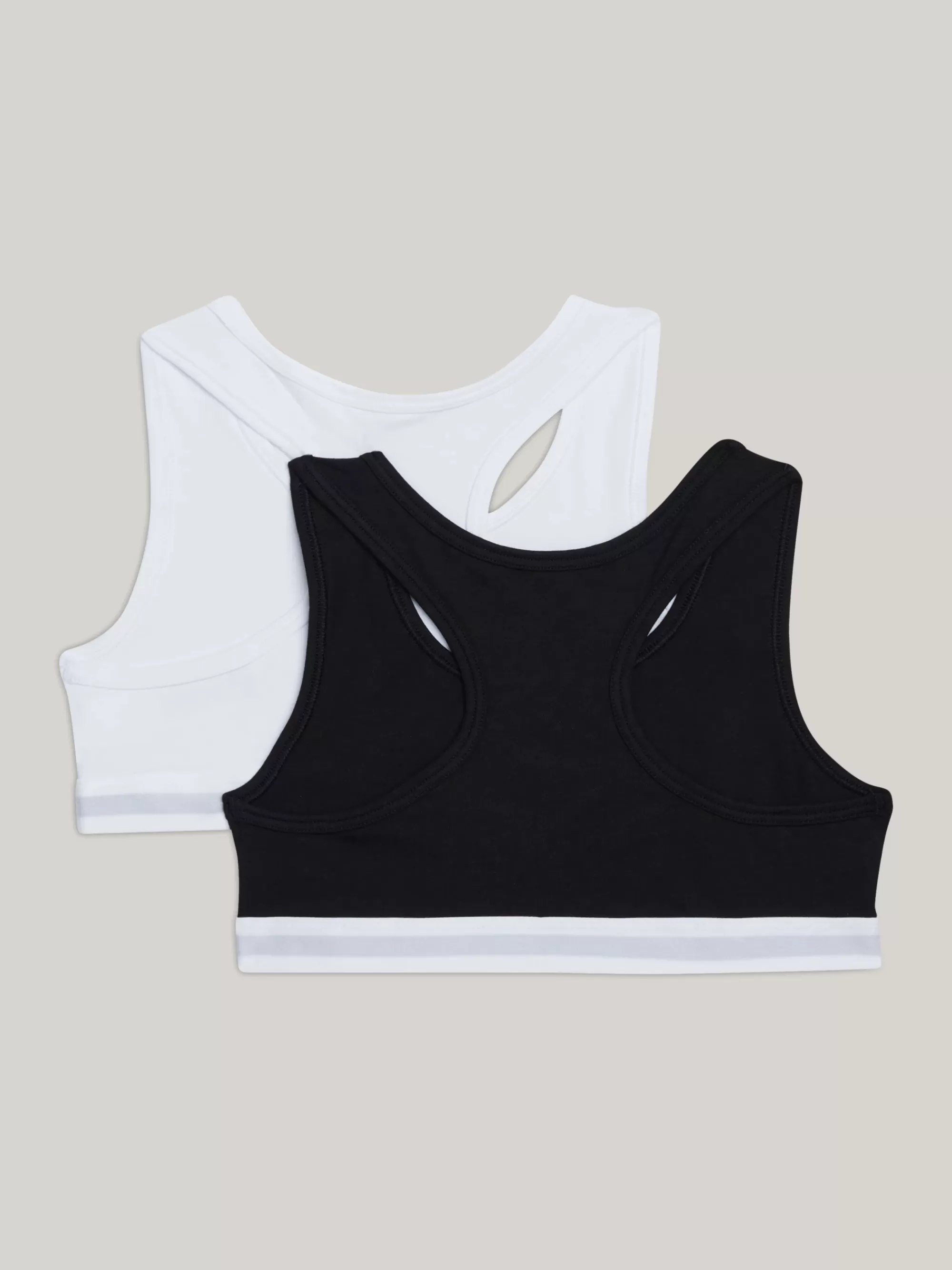 Ondergoed & Sokken*Tommy Hilfiger TH Original Set Van 2 Bralettes Met Racerback WHITE / BLACK