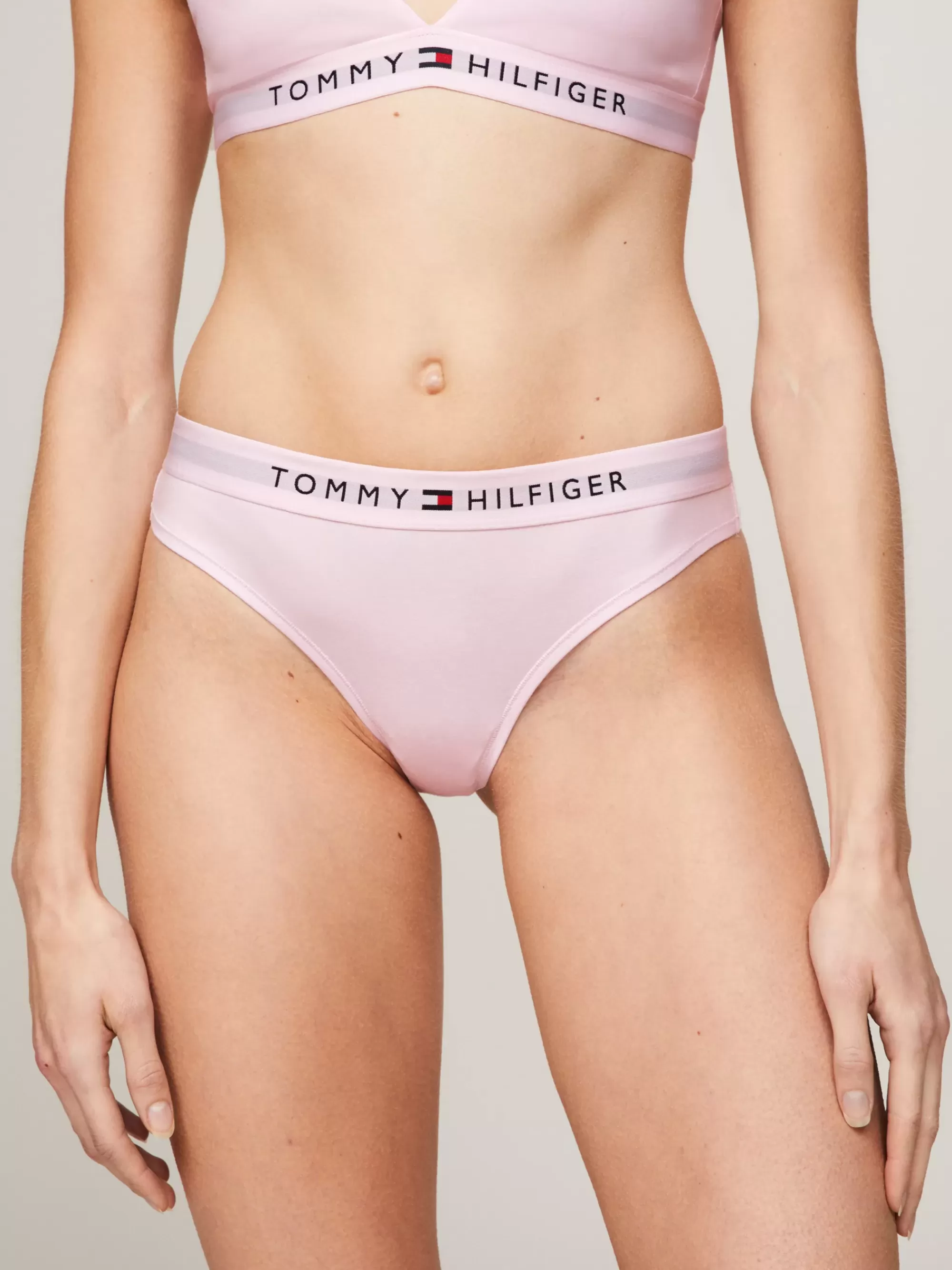 Slips | Lingerie*Tommy Hilfiger TH Original String Met Logotaille LIGHT PINK