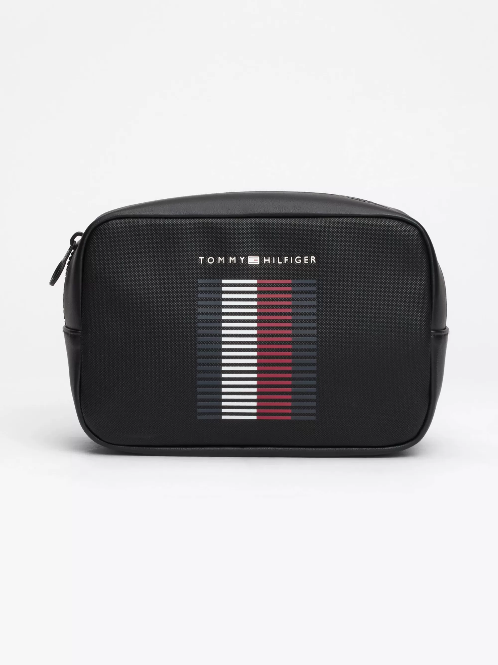 Toilettassen*Tommy Hilfiger Toilettas Met Piqué-textuur BLACK