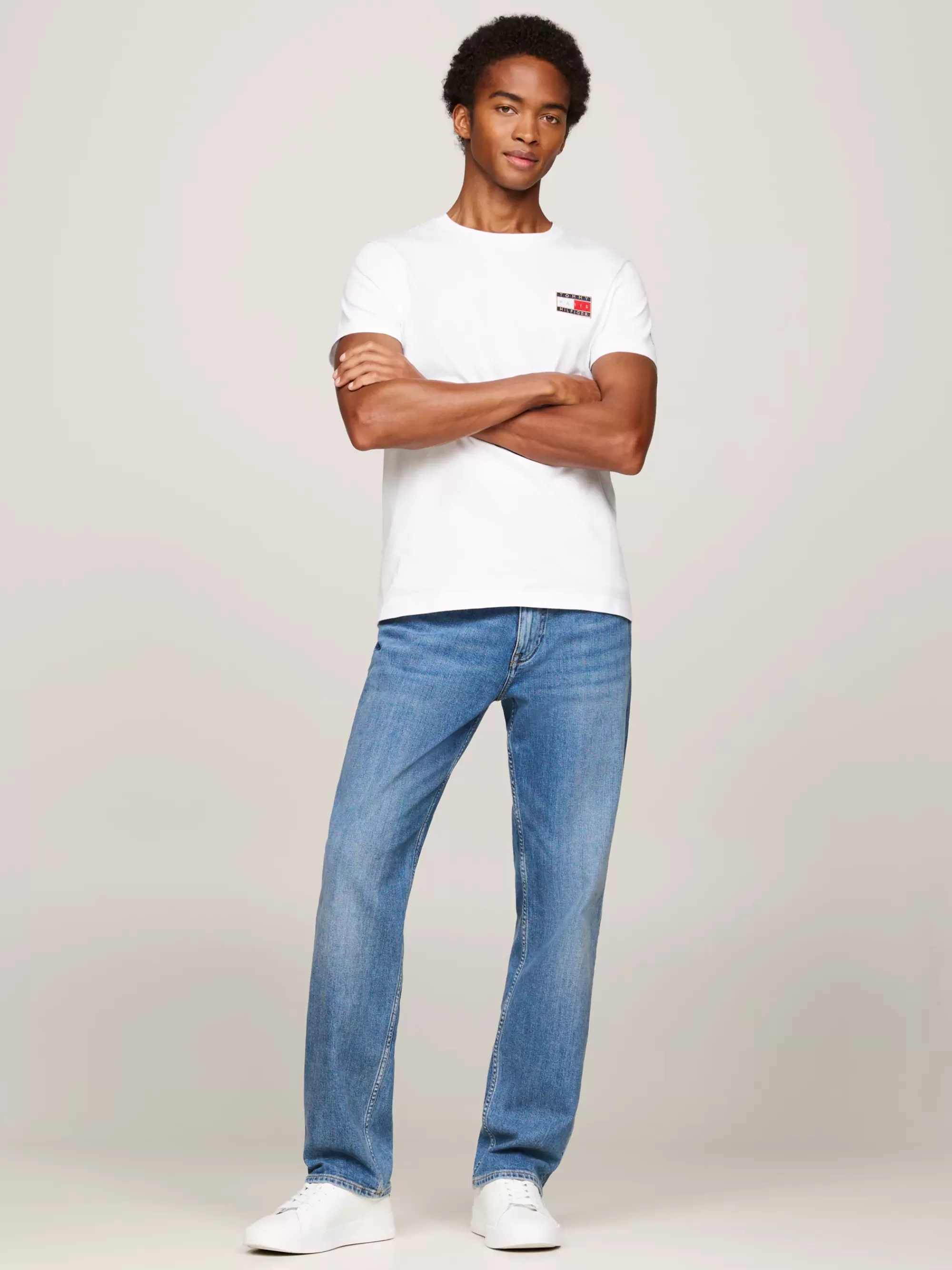 T-Shirts*Tommy Hilfiger Paris 1985 Slim T-shirt WHITE