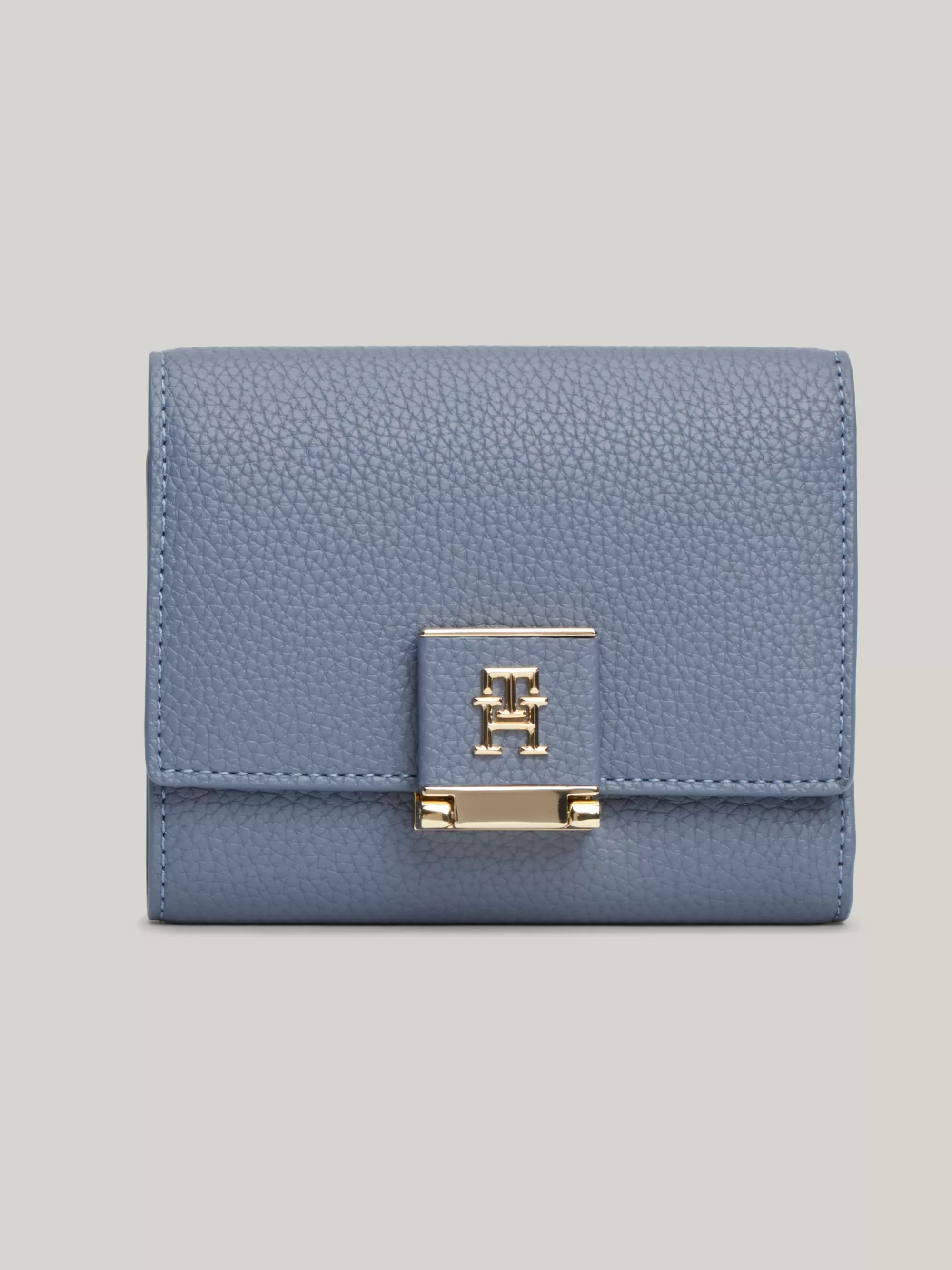 Portemonnees & Sleutelhangers*Tommy Hilfiger Trifold Portemonnee Met TH-monogram FADED INK