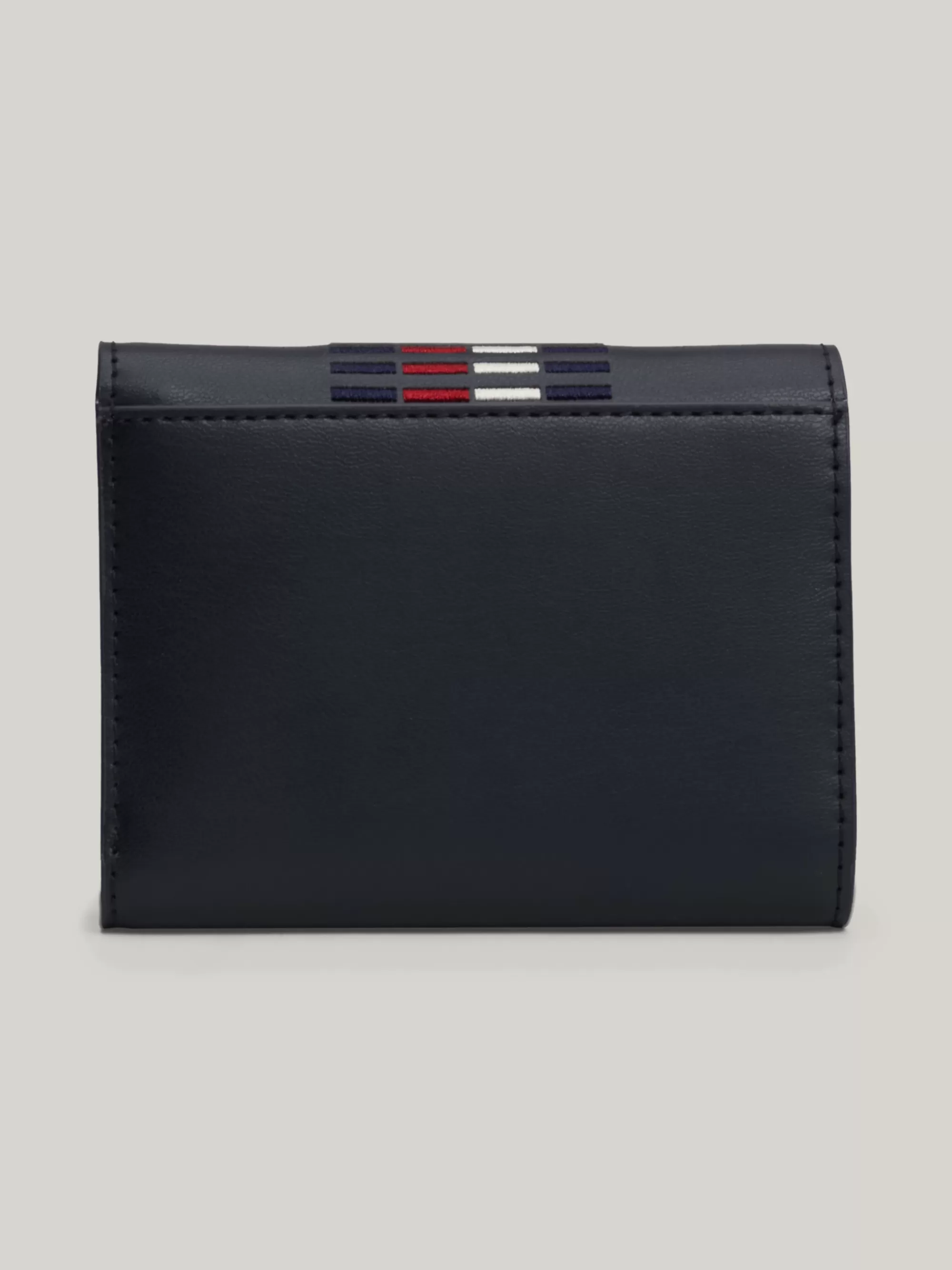 Portemonnees & Sleutelhangers*Tommy Hilfiger Trifold Portemonnee Met TH-monogram SPACE BLUE