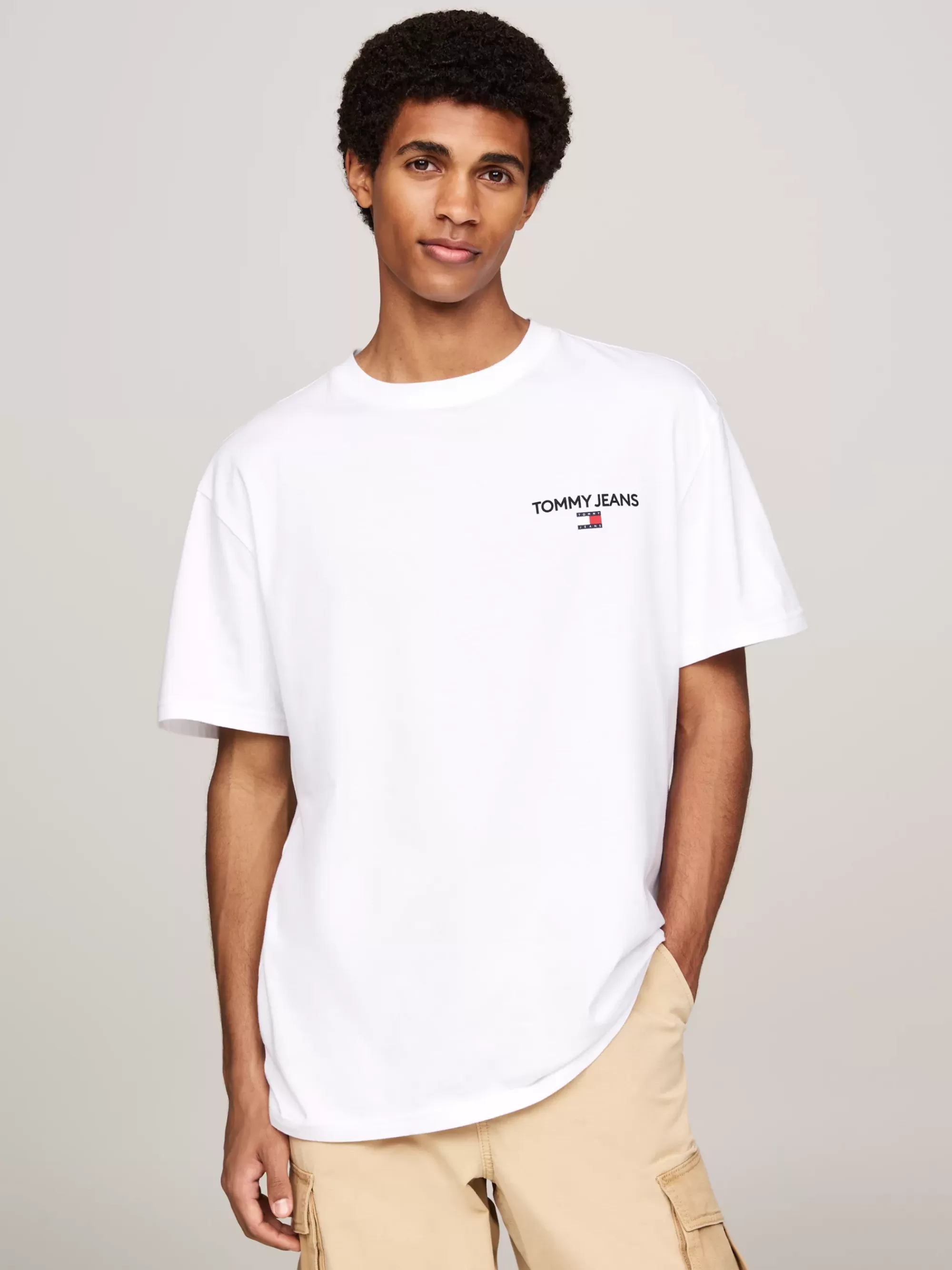 T-Shirts*Tommy Hilfiger T-shirt Met Logo Op De Achterkant WHITE