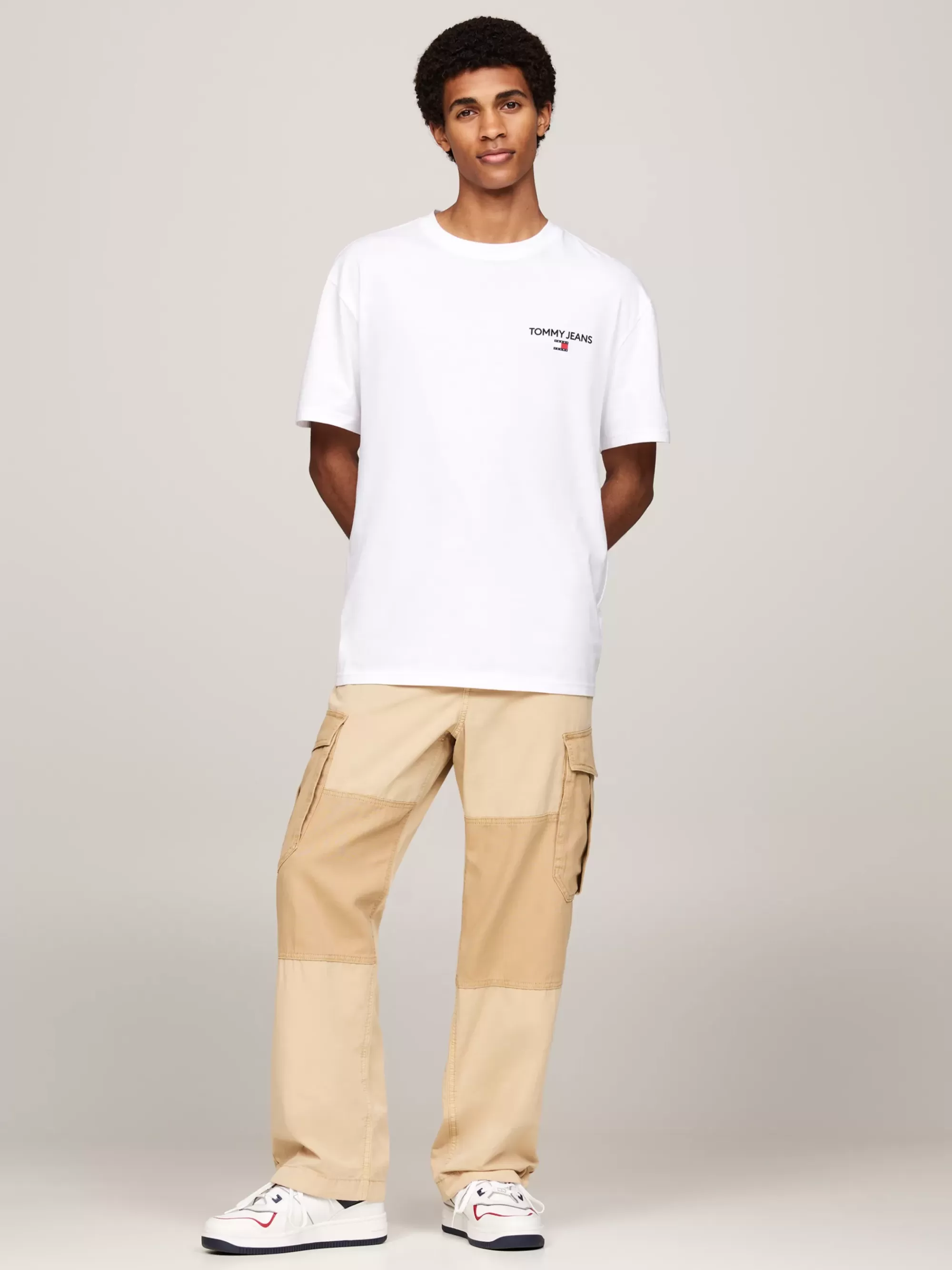 T-Shirts*Tommy Hilfiger T-shirt Met Logo Op De Achterkant WHITE