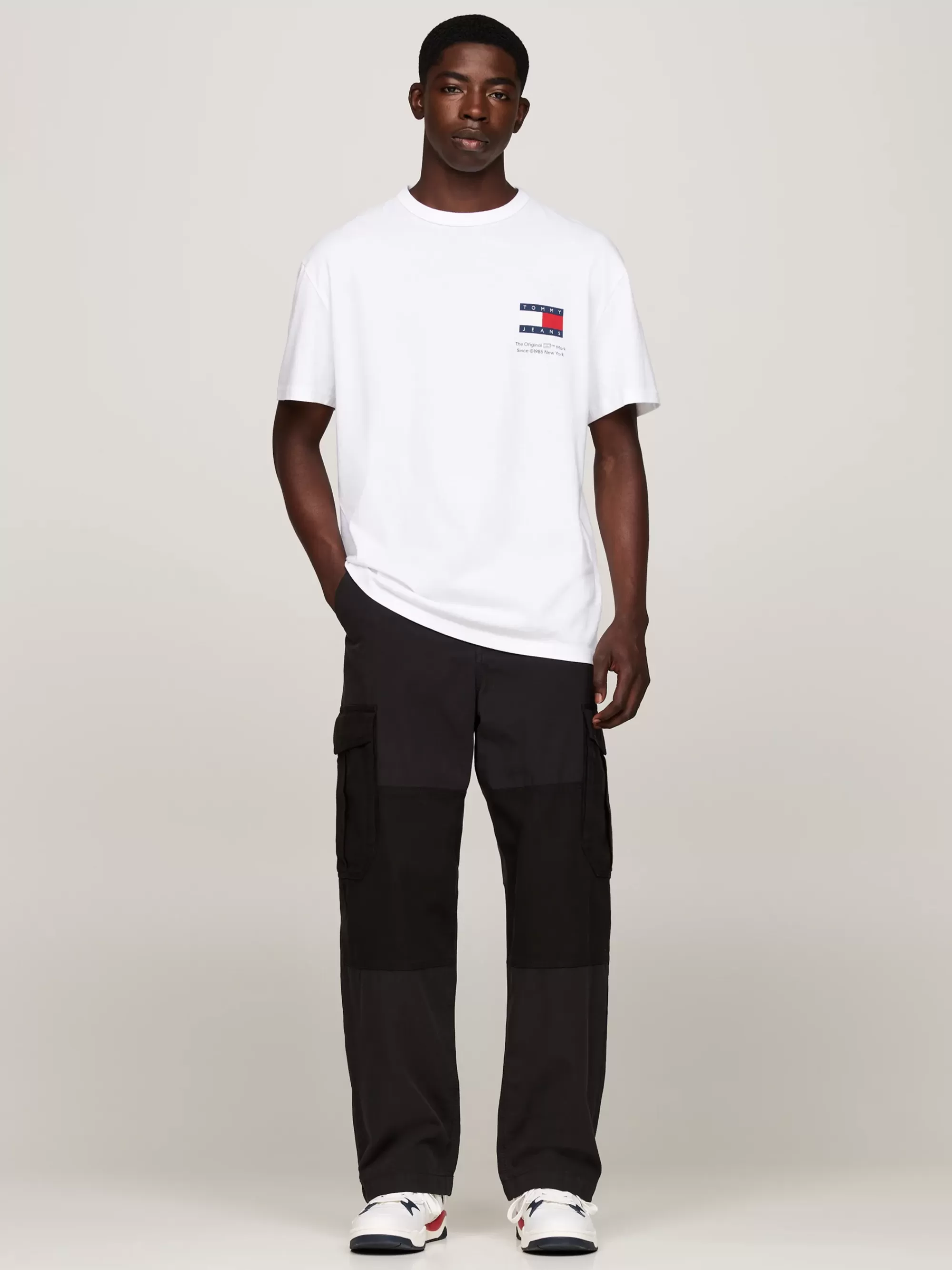 T-Shirts*Tommy Hilfiger T-shirt Met Ronde Hals En Logo WHITE