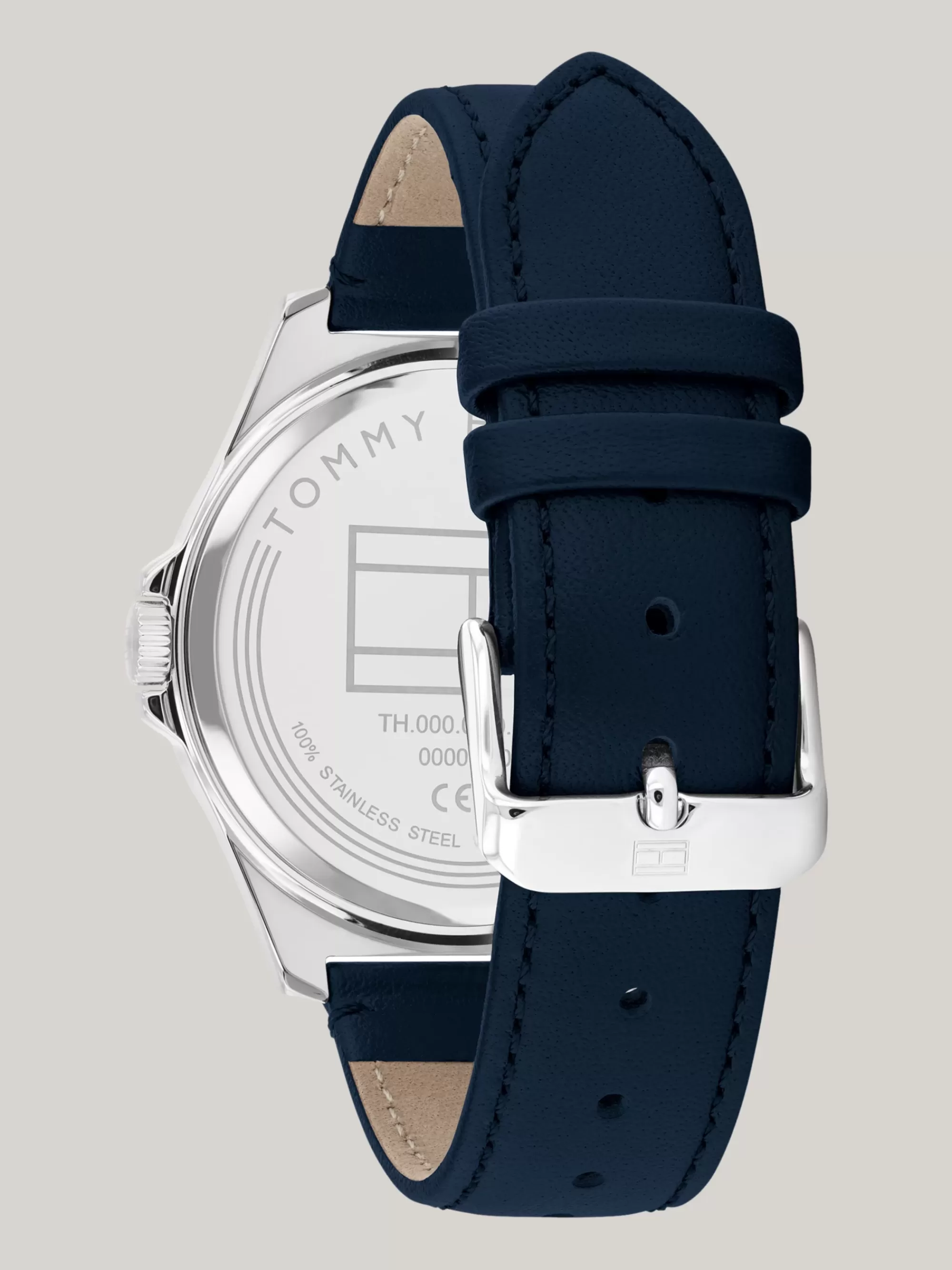Horloges*Tommy Hilfiger Tweekleurig Horloge Van Roestvrij Staal BLUE