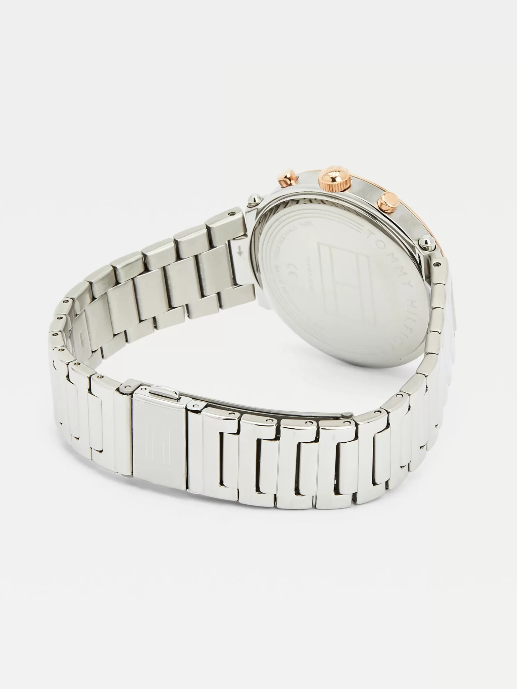 Horloges*Tommy Hilfiger Tweekleurig Sporthorloge SILVER